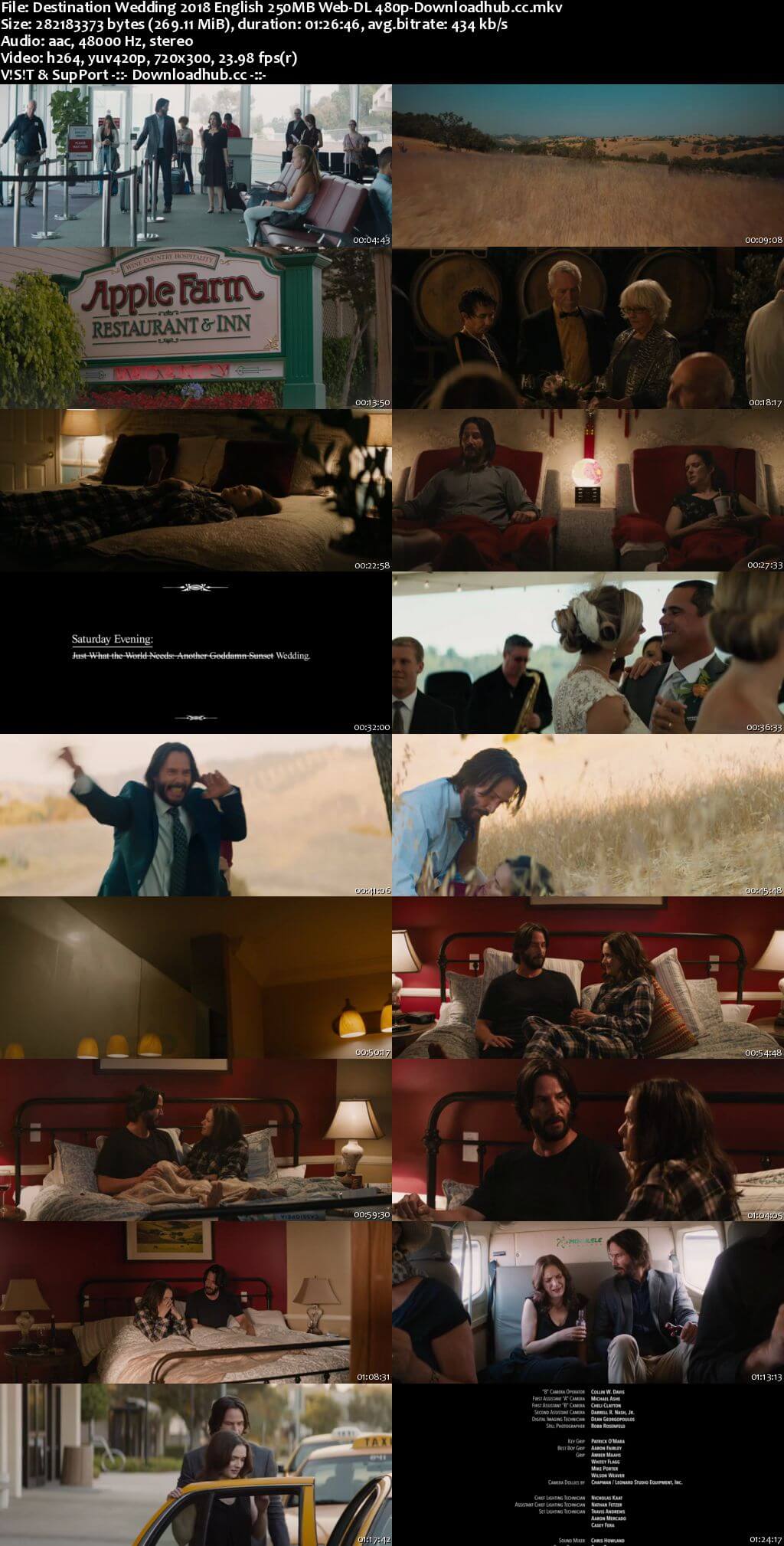 Destination Wedding 2018 English 250MB Web-DL 480p Destination Wedding 2018 English 250MB Web-DL 480p