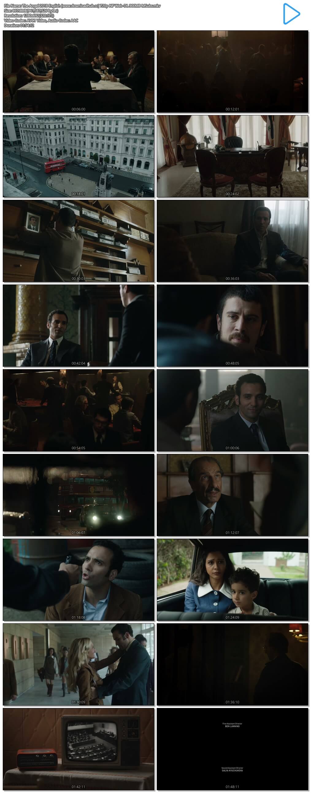The Angel 2018 English 720p NF Web-DL 900MB MSubs