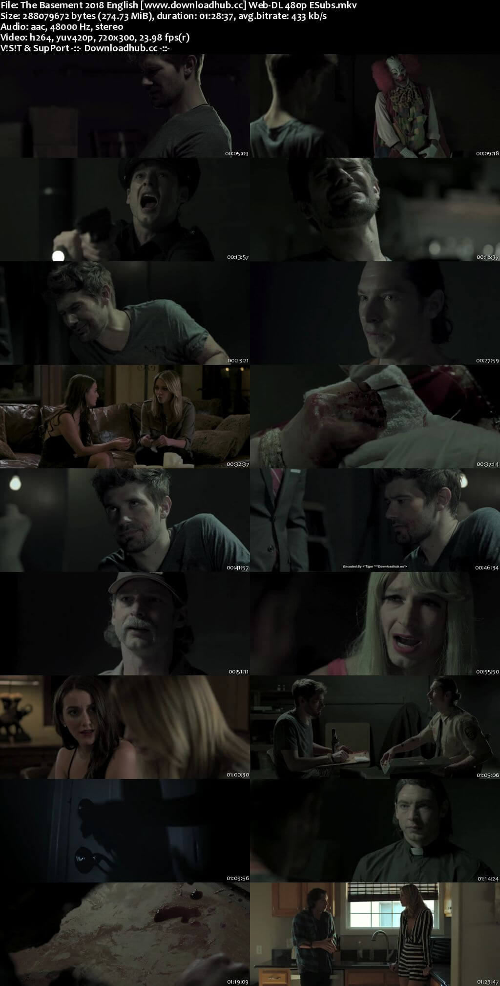 The Basement 2018 English 280MB Web-DL 480p ESubs The Basement 2018 English 280MB Web-DL 480p ESubs
