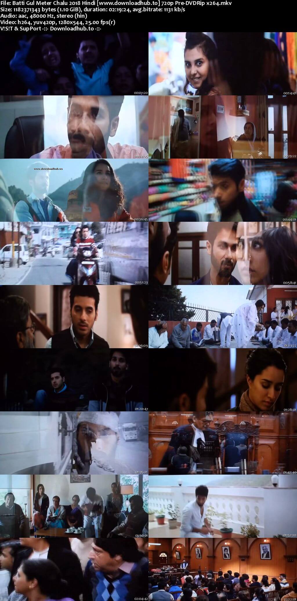 Batti Gul Meter Chalu 2018 Hindi 720p Pre-DVDRip x264