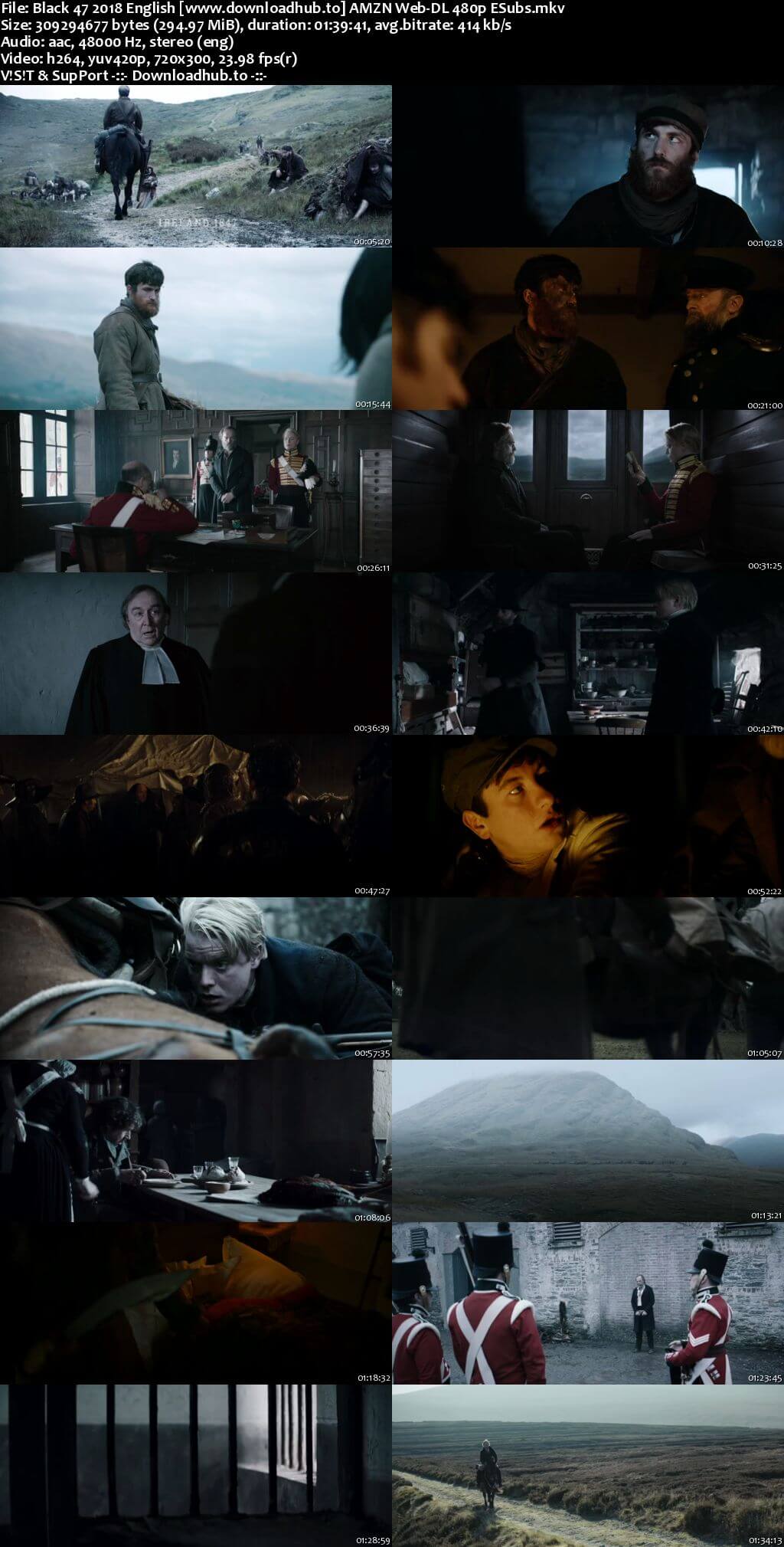 Black 47 2018 English 300MB AMZN Web-DL 480p ESubs Black 47 2018 English 300MB AMZN Web-DL 480p ESubs