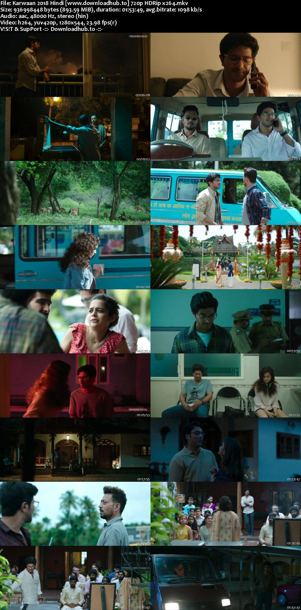 Karwaan 2018 Hindi 720p HDRip