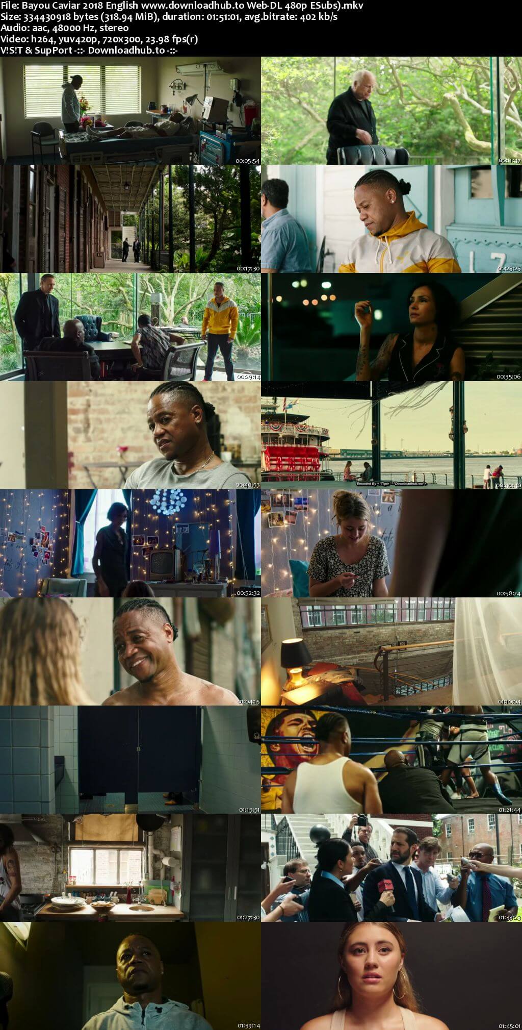 Bayou Caviar 2018 English 300MB Web-DL 480p ESubs Bayou Caviar 2018 English 300MB Web-DL 480p ESubs