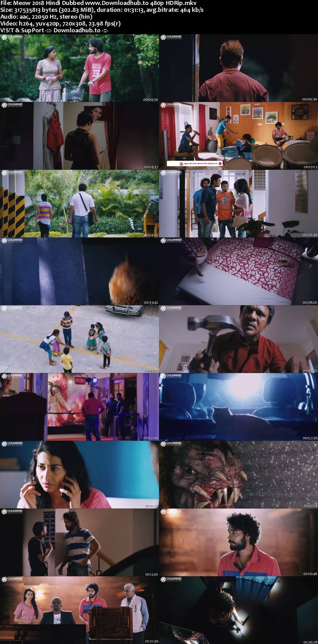 Meow 2018 Hindi Dubbed 300MB HDRip 480p Meow 2018 Hindi Dubbed 300MB HDRip 480p