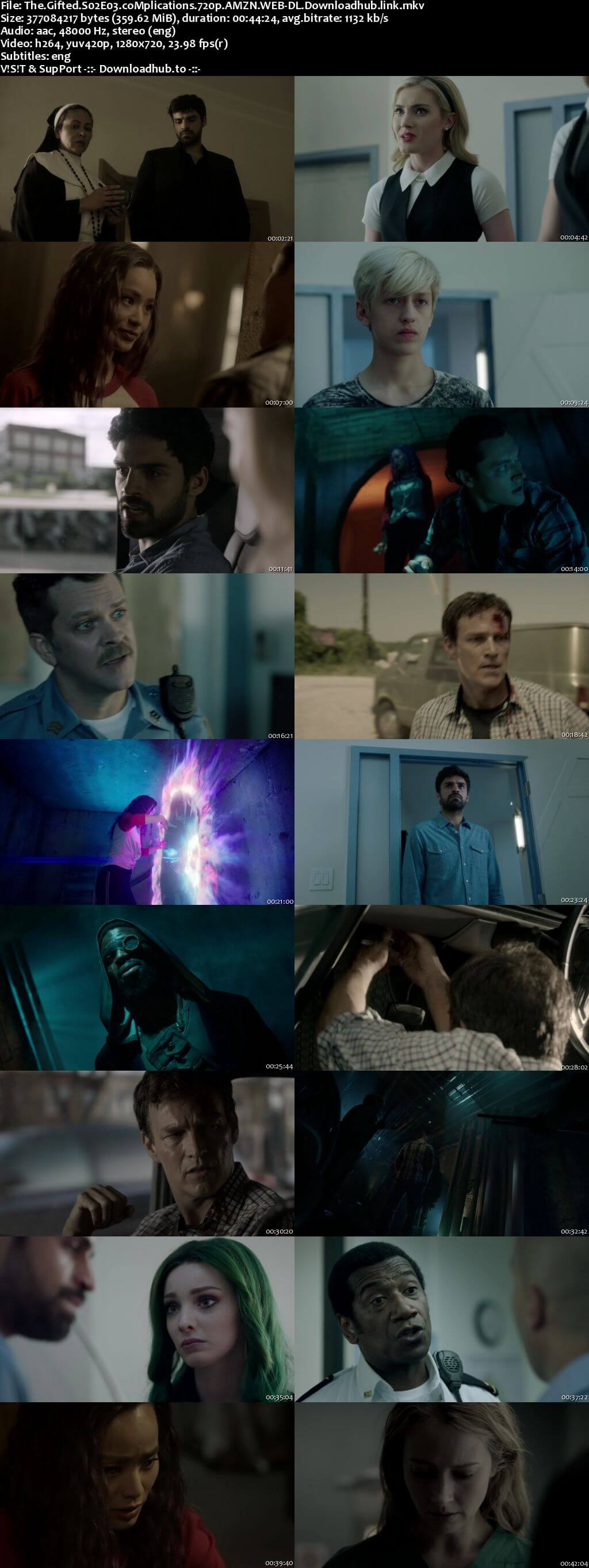 The Gifted S02E03 350MB AMZN WEB-DL 720p ESubs