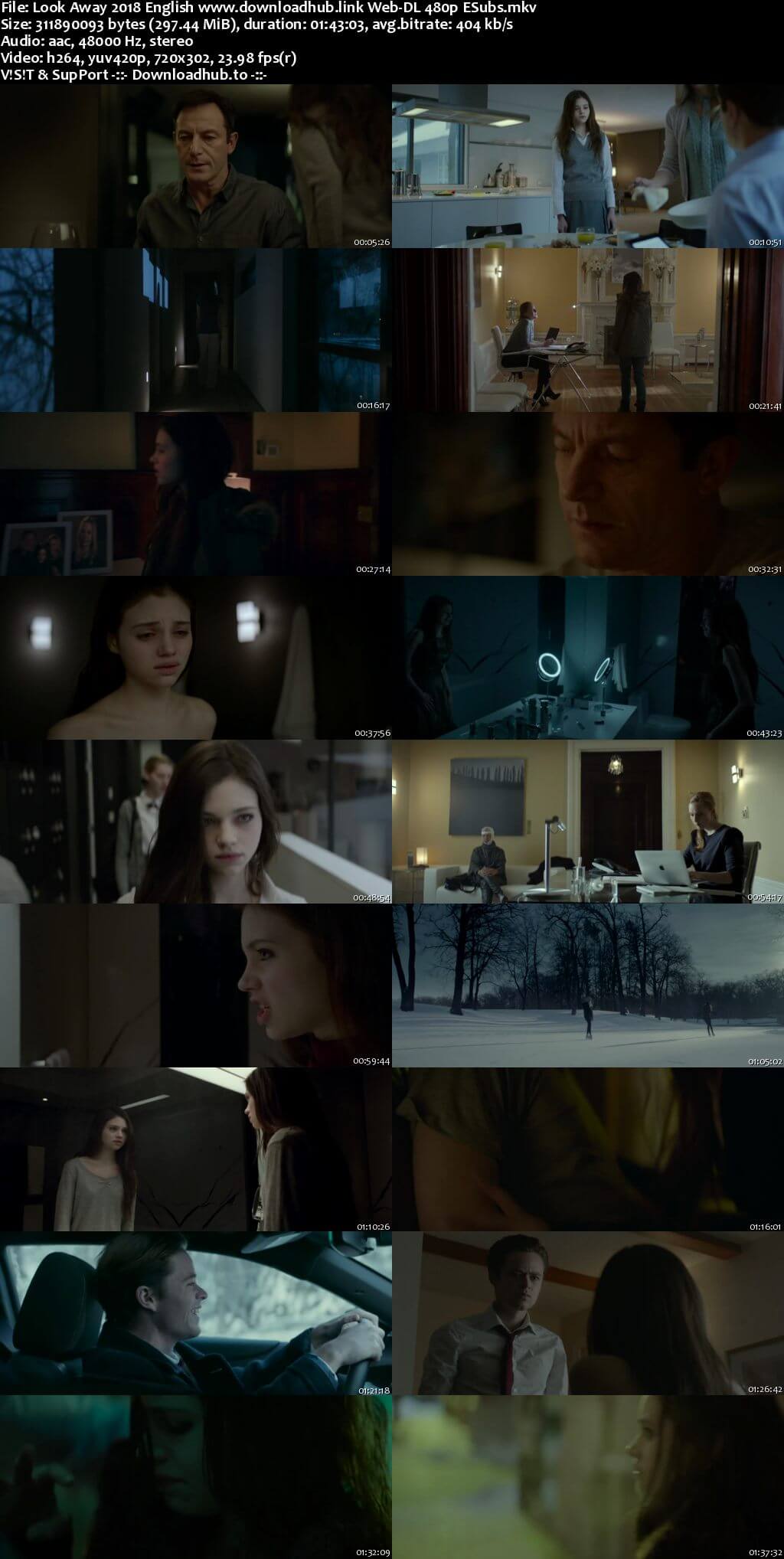 Look Away 2018 English 300MB Web-DL 480p ESubs Look Away 2018 English 300MB Web-DL 480p ESubs