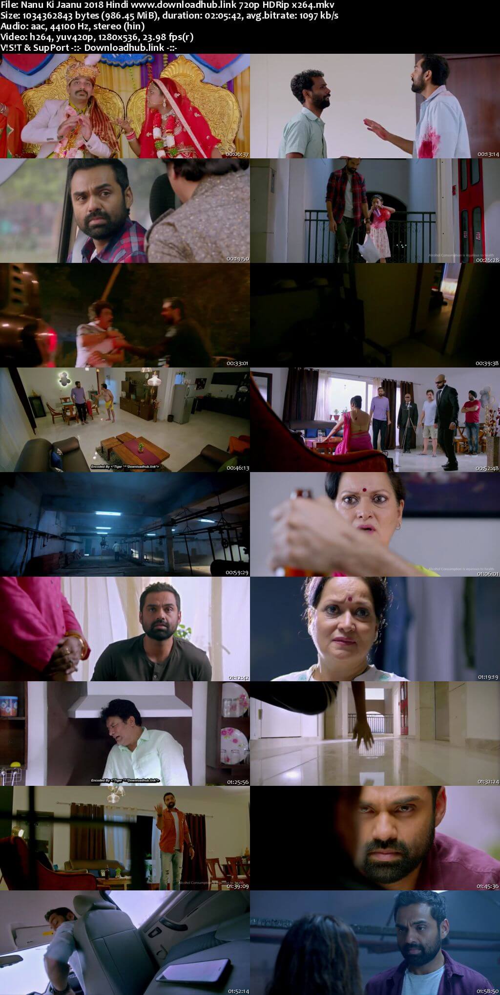 Nanu Ki Jaanu 2018 Hindi 720p HDRip x264