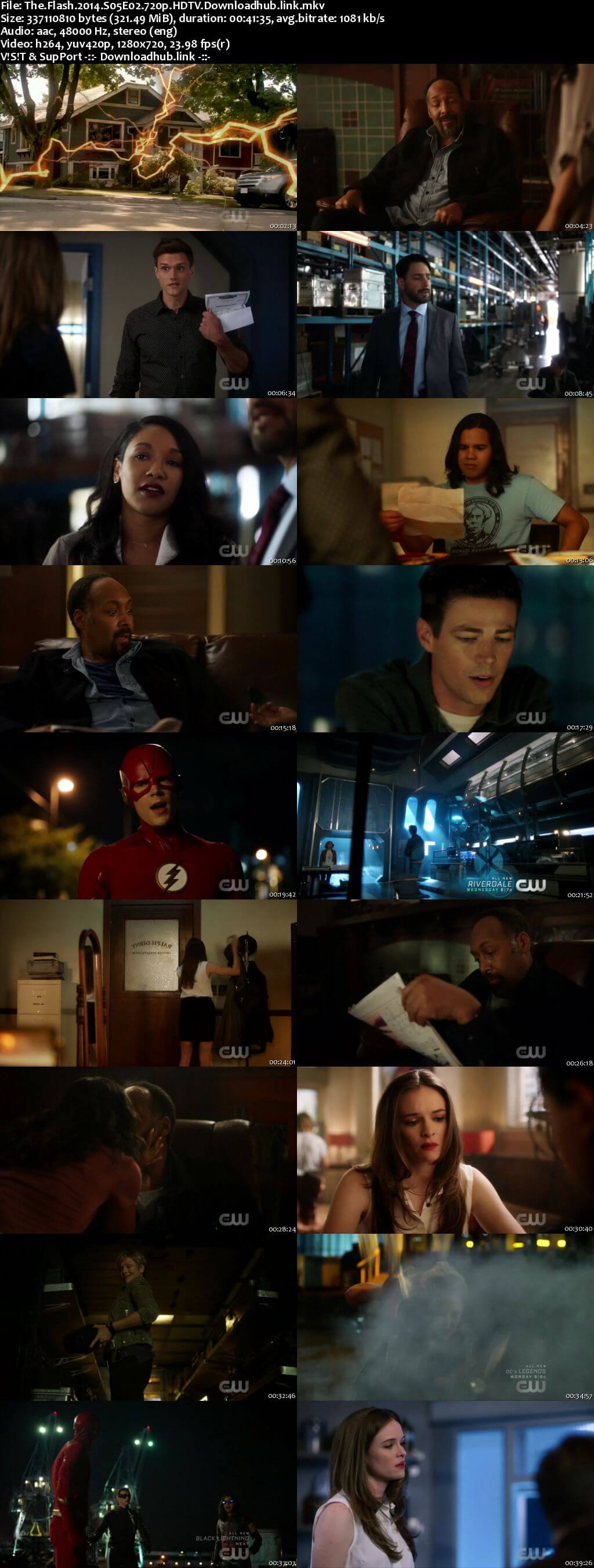 The Flash S05E02 300MB HDTV 720p x264