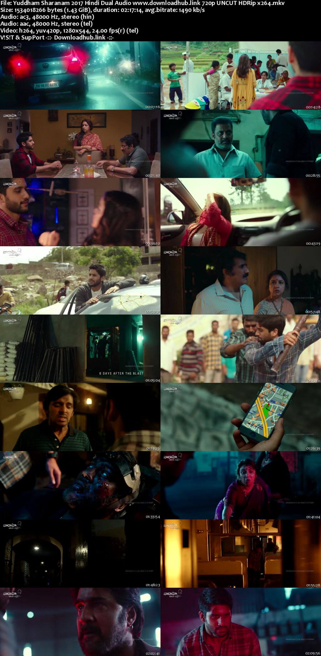 Yuddham Sharanam 2017 Hindi Dual Audio 720p UNCUT HDRip x264