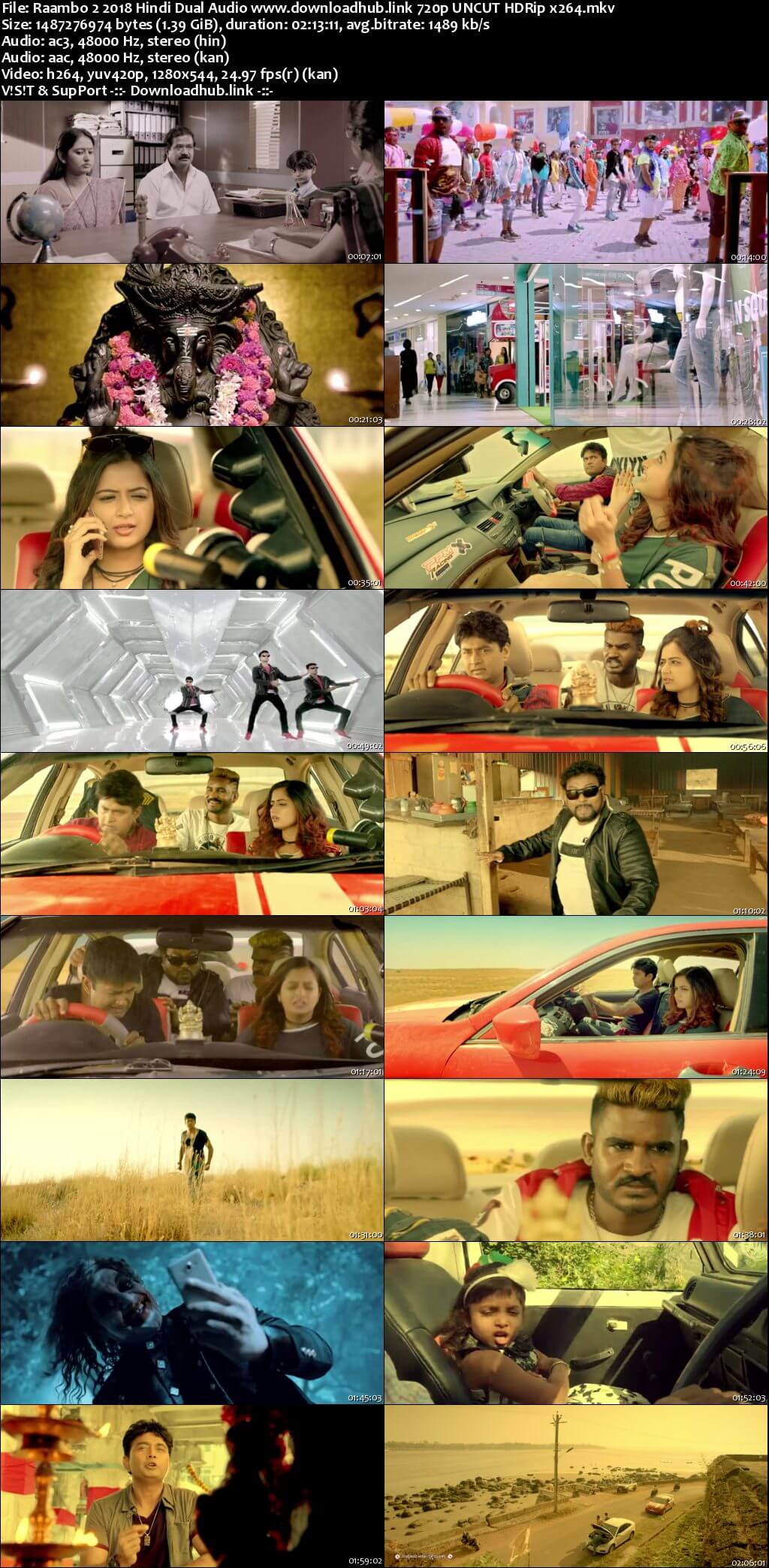 Raambo 2 2018 Hindi Dual Audio 720p UNCUT HDRip x264