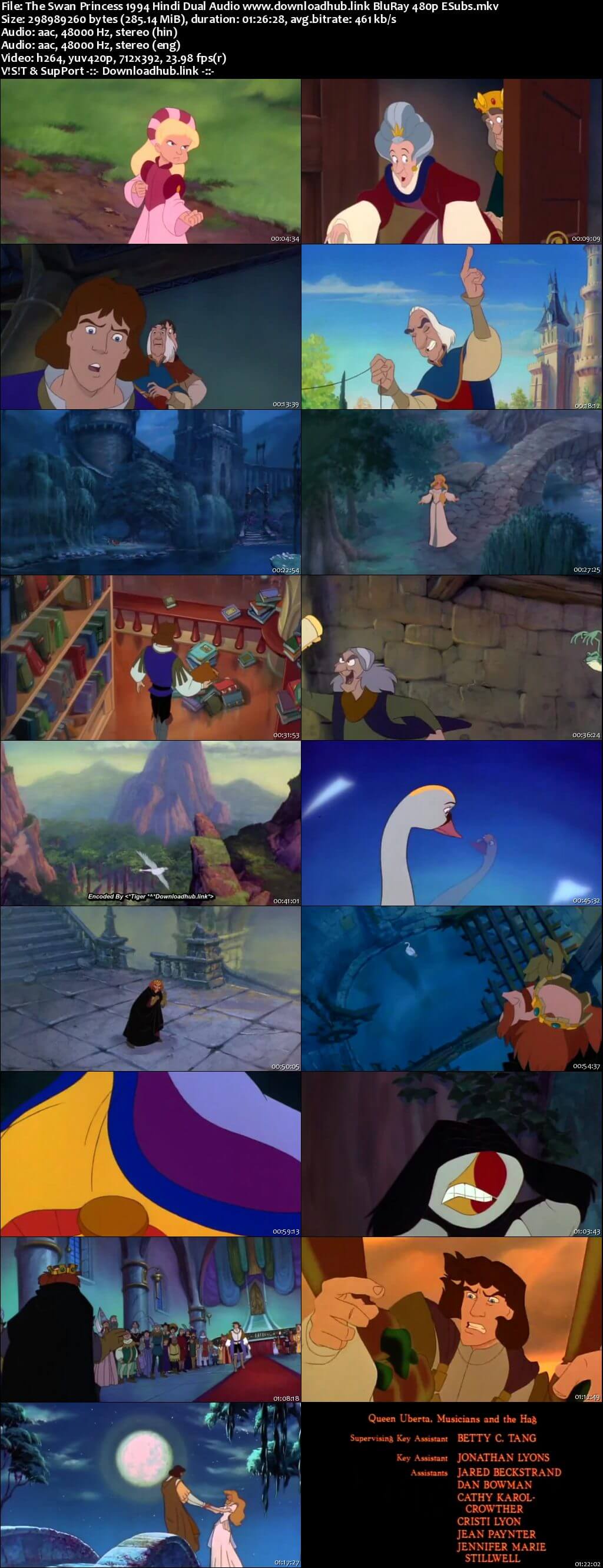 1994 The Swan Princess 1994 The Swan Princess