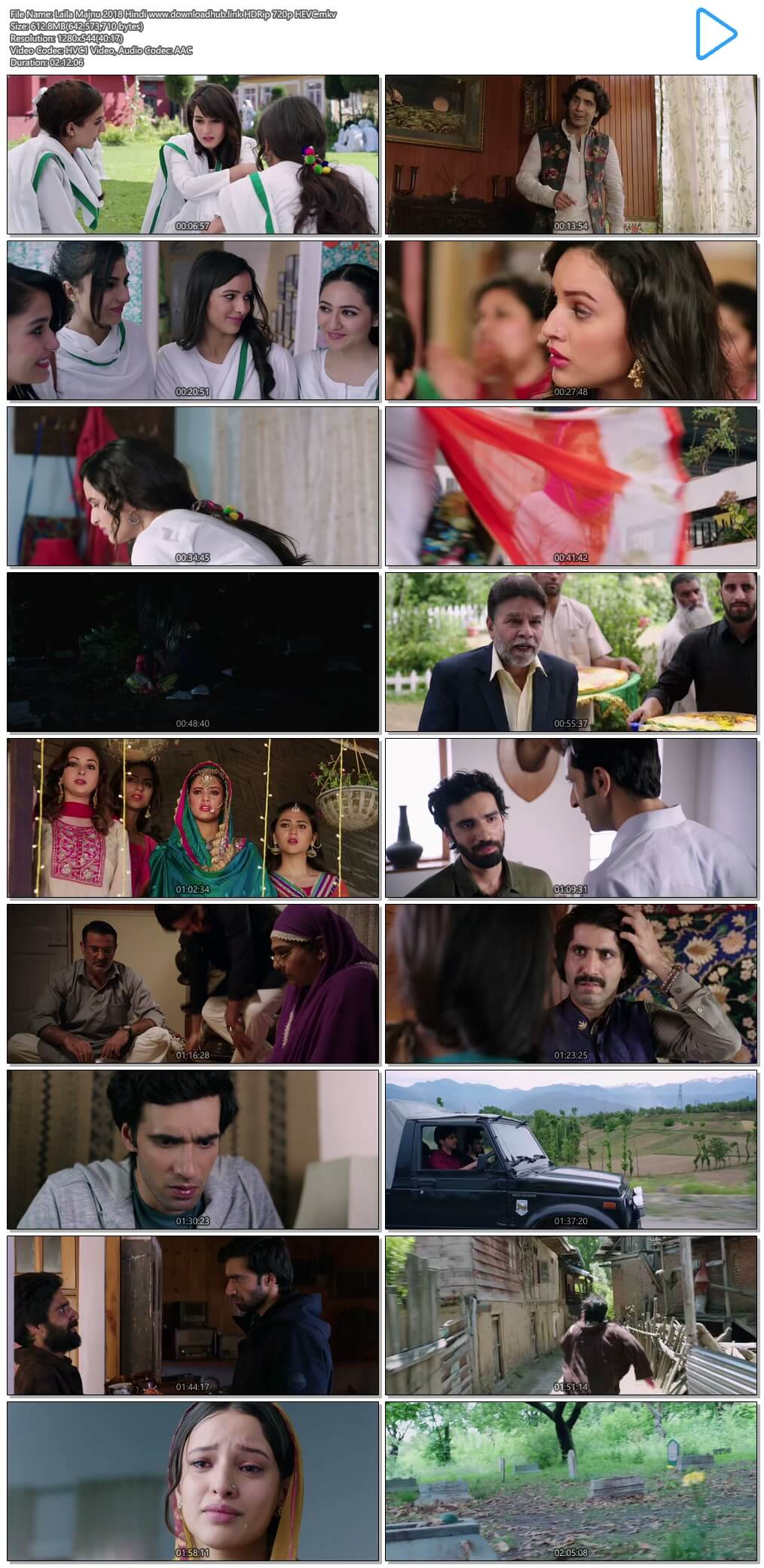 Laila Majnu 2018 Hindi 600MB HDRip 720p HEVC