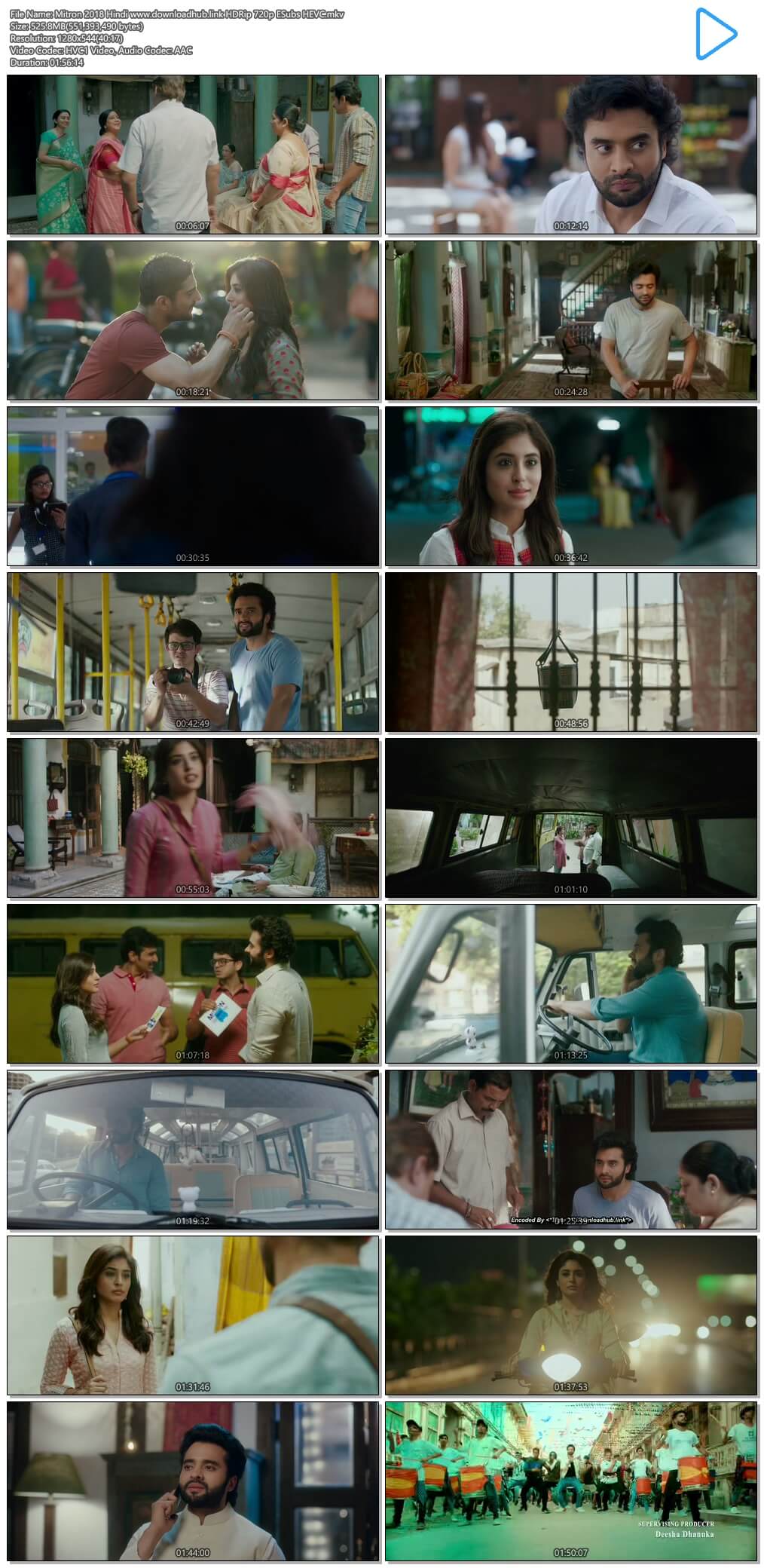 Mitron 2018 Hindi 500MB HDRip 720p ESubs HEVC