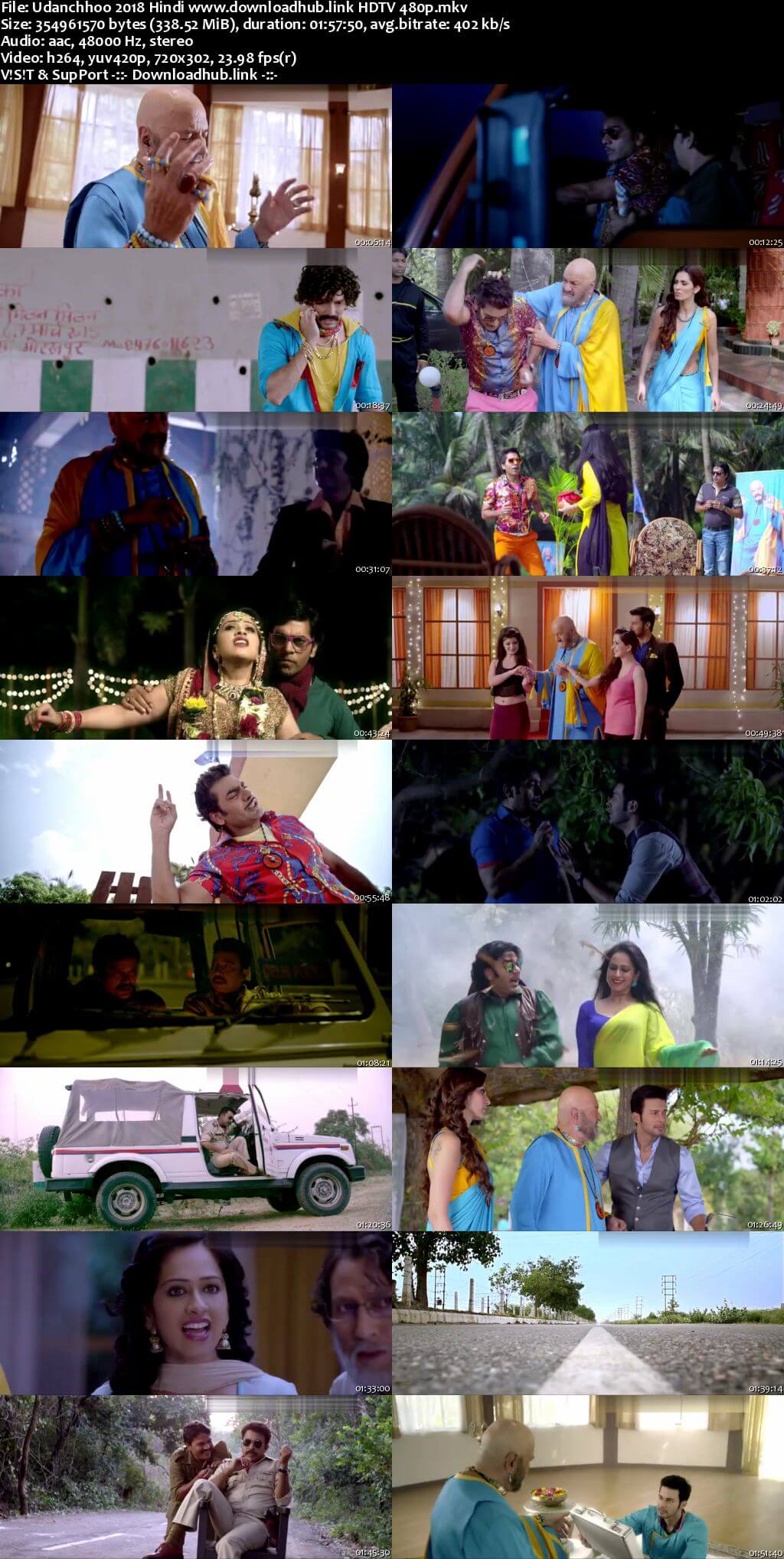 Udanchhoo 2018 Hindi 300MB HDTV 480p