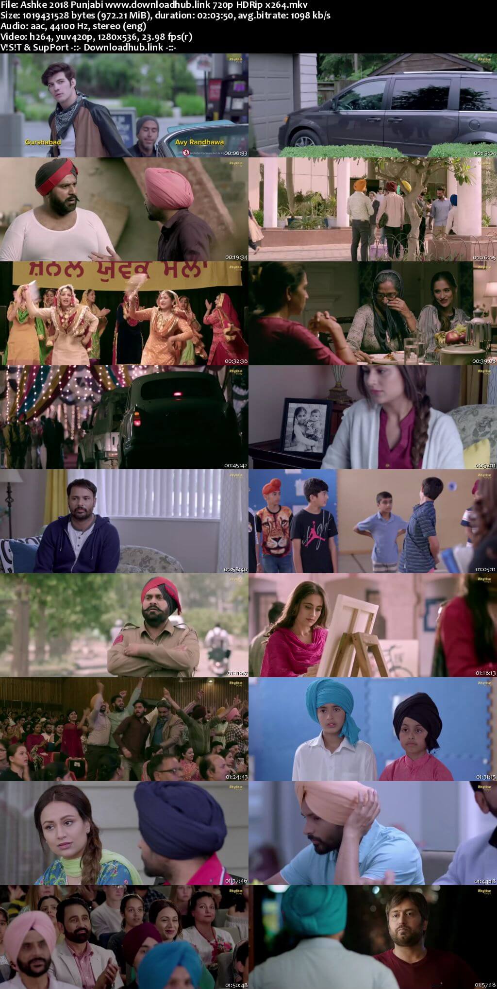 Ashke 2018 Punjabi 720p HDRip x264