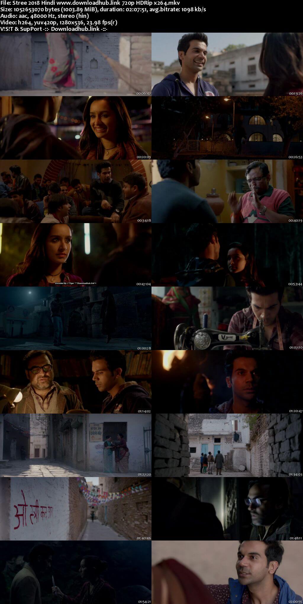 Stree 2018 Hindi 720p HDRip x264