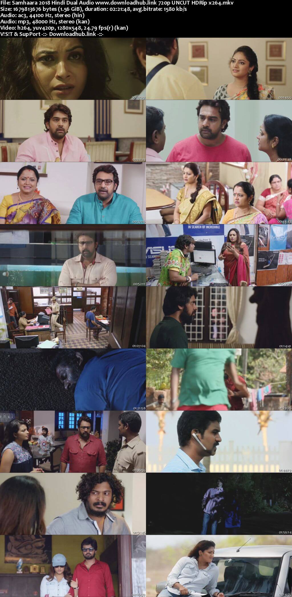 Samhaara 2018 Hindi Dual Audio 720p UNCUT HDRip x264