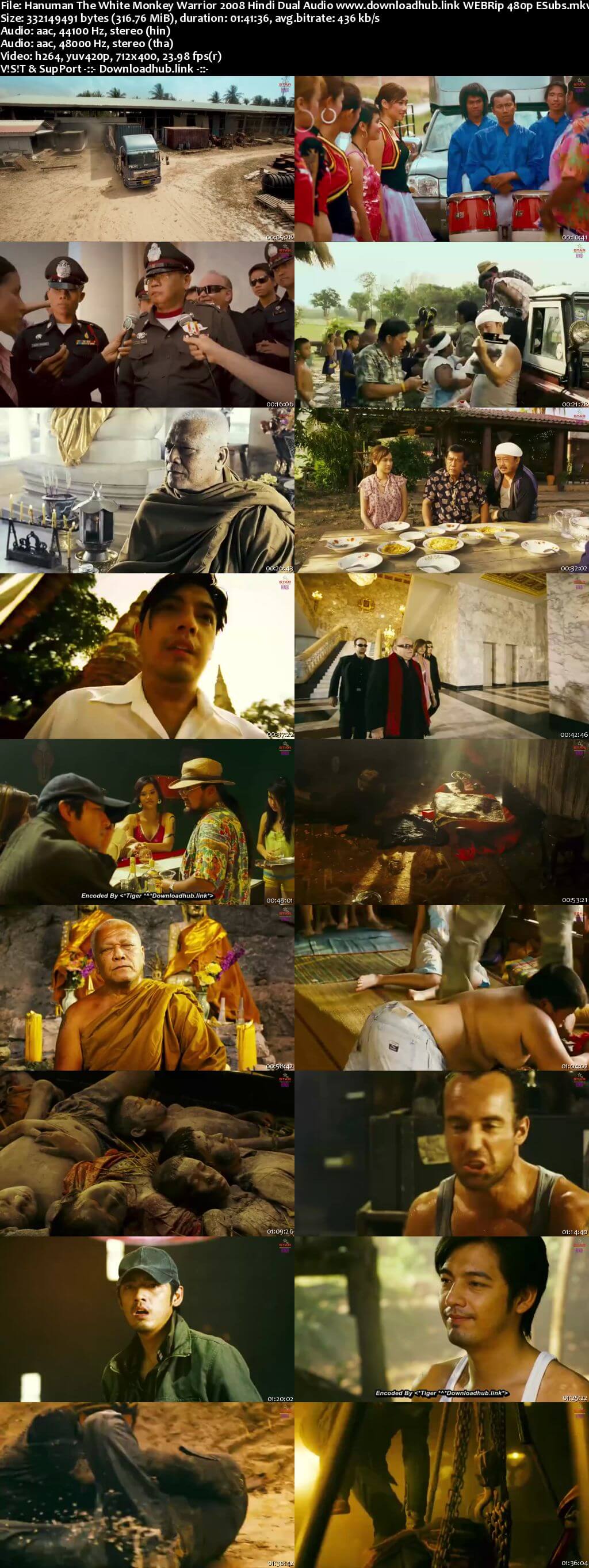 Hanuman The White Monkey Warrior 2008 Hindi Dual Audio 300MB WEBRip 480p ESubs Hanuman The White Monkey Warrior 2008 Hindi Dual Audio 300MB WEBRip 480p ESubs