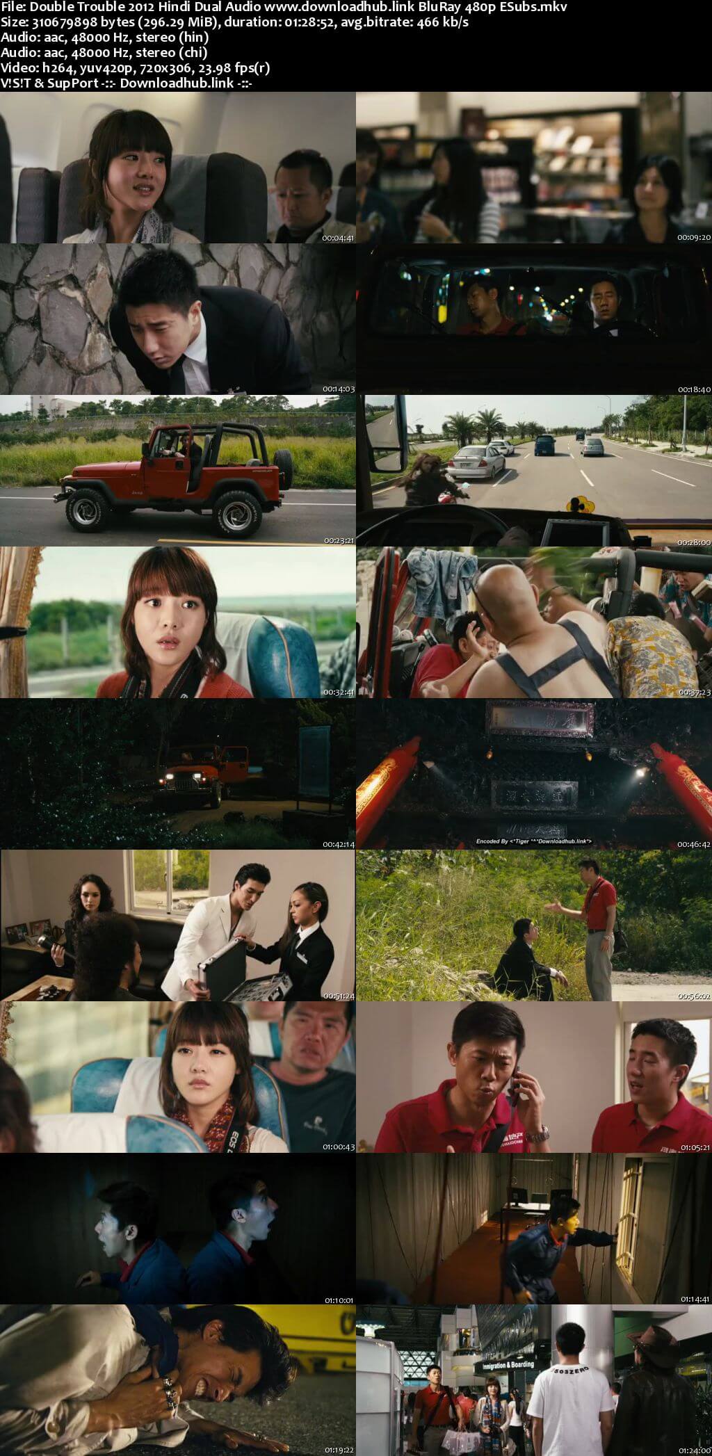 Double Trouble 2012 Hindi Dual Audio 300MB BluRay 480p ESubs Double Trouble 2012 Hindi Dual Audio 300MB BluRay 480p ESubs