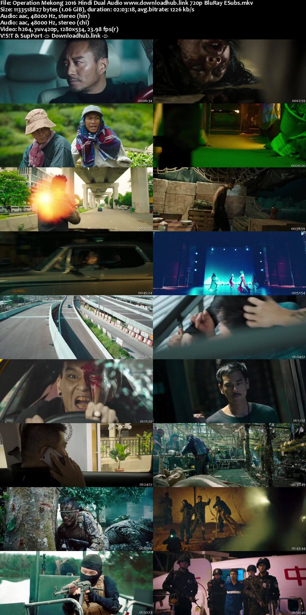 Operation Mekong 2016 Hindi Dual Audio 720p BluRay ESubs