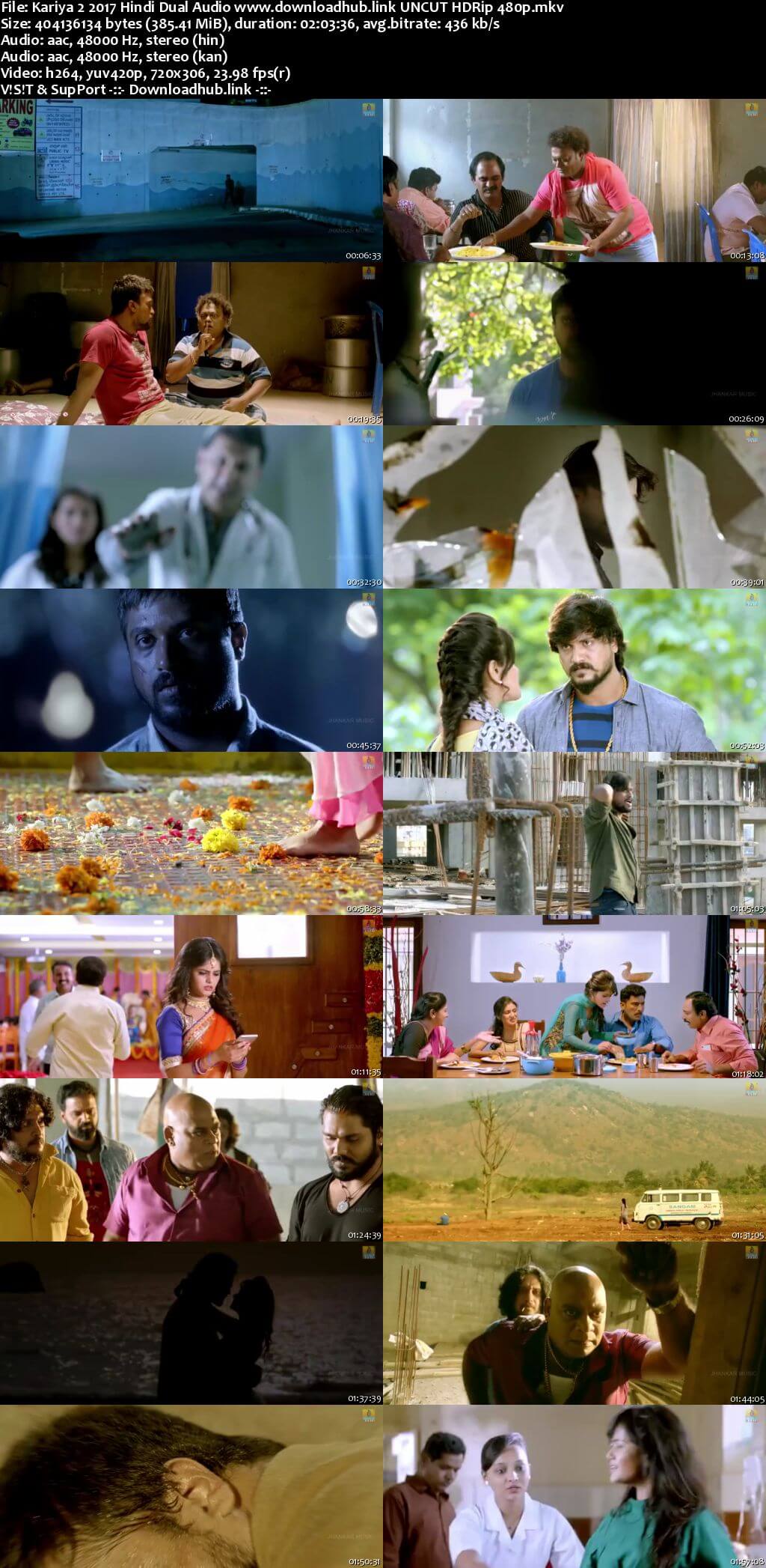 Kariya 2 2017 Hindi Dual Audio 350MB UNCUT HDRip 480p