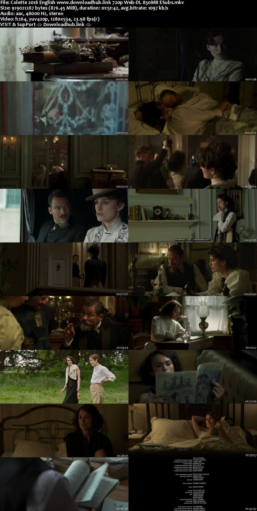 Colette 2018 English 720p Web-DL 850MB ESubs