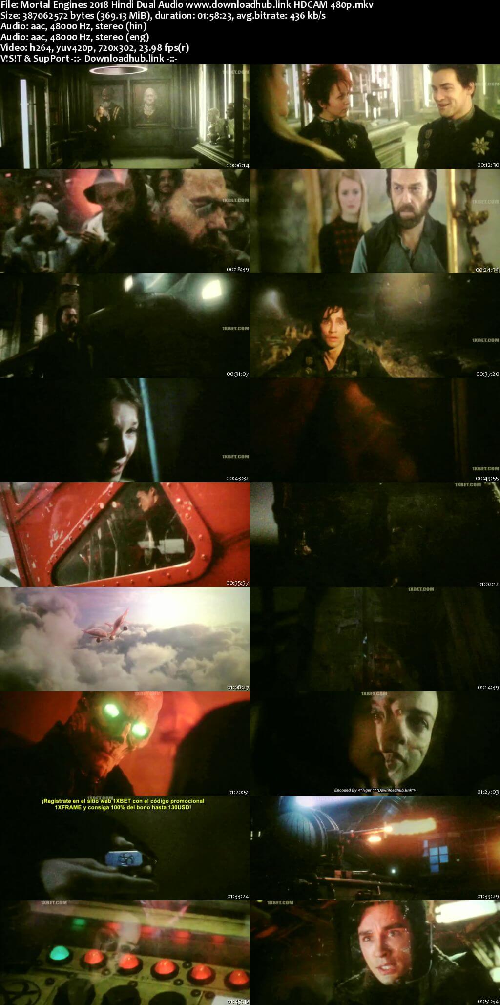 Mortal Engines 2018 Hindi Dual Audio 350MB HDCAM 480p Mortal Engines 2018 Hindi Dual Audio 350MB HDCAM 480p