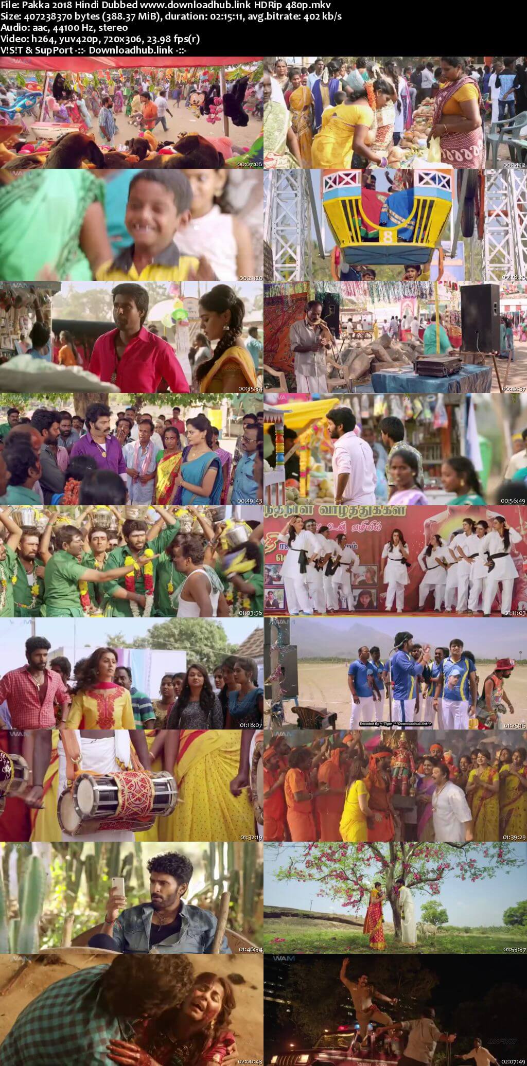 Pakka 2018 Hindi Dubbed 350MB HDRip 480p