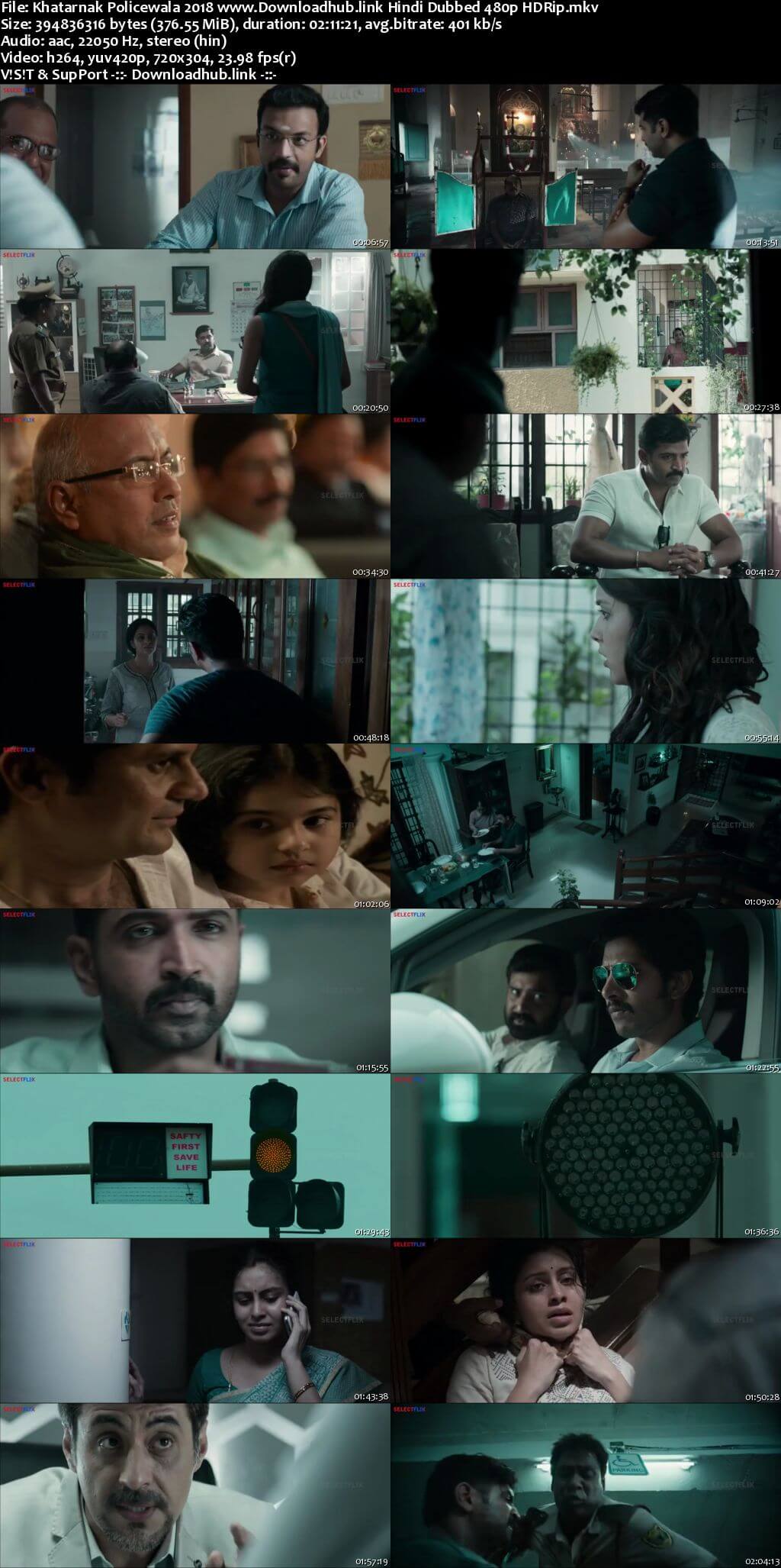 Khatarnak Policewala 2018 Hindi Dubbed 350MB HDRip 480p