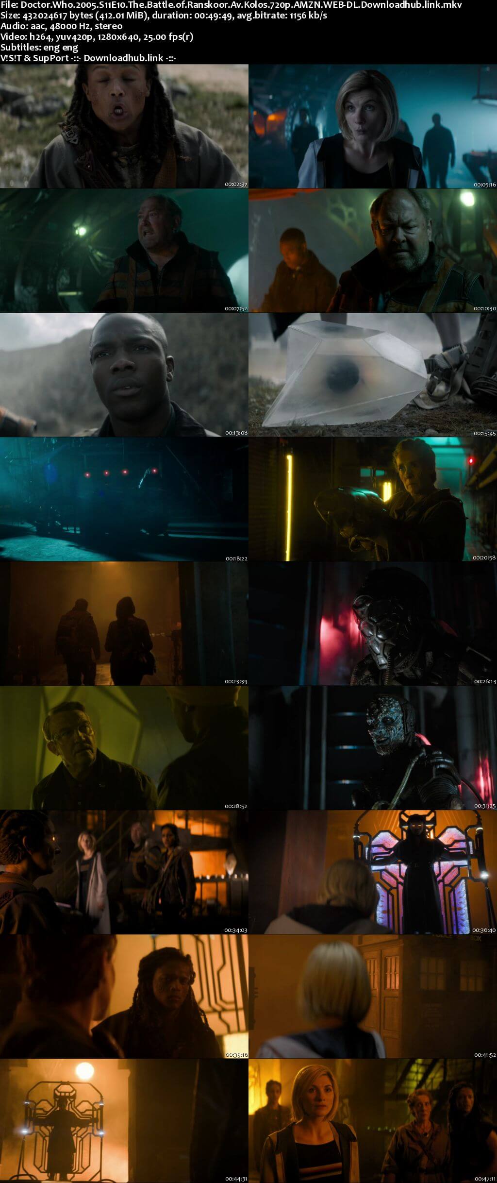 Doctor Who S11E10 400MB AMZN WEB-DL 720p ESubs