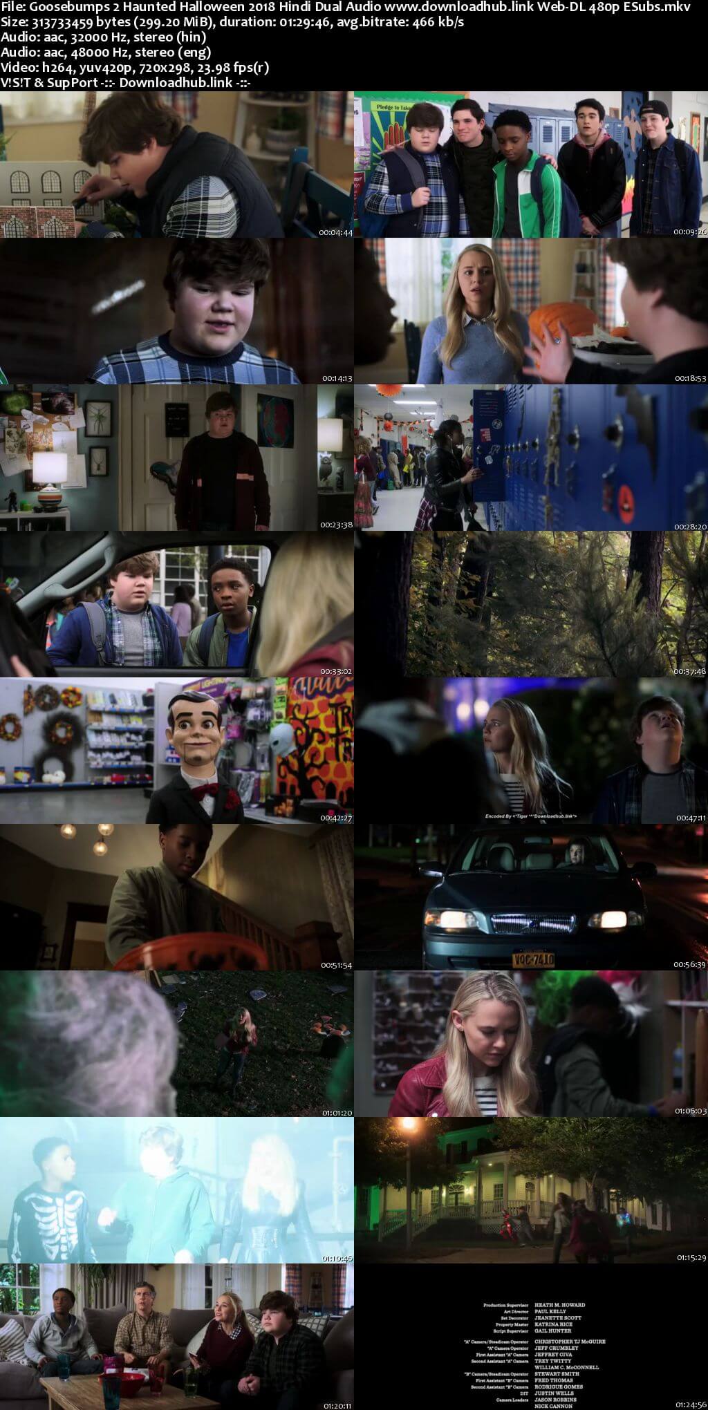 Goosebumps 2 Haunted Halloween 2018 Hindi Dual Audio 300MB Web-DL 480p ESubs Goosebumps 2 Haunted Halloween 2018 Hindi Dual Audio 300MB Web-DL 480p ESubs
