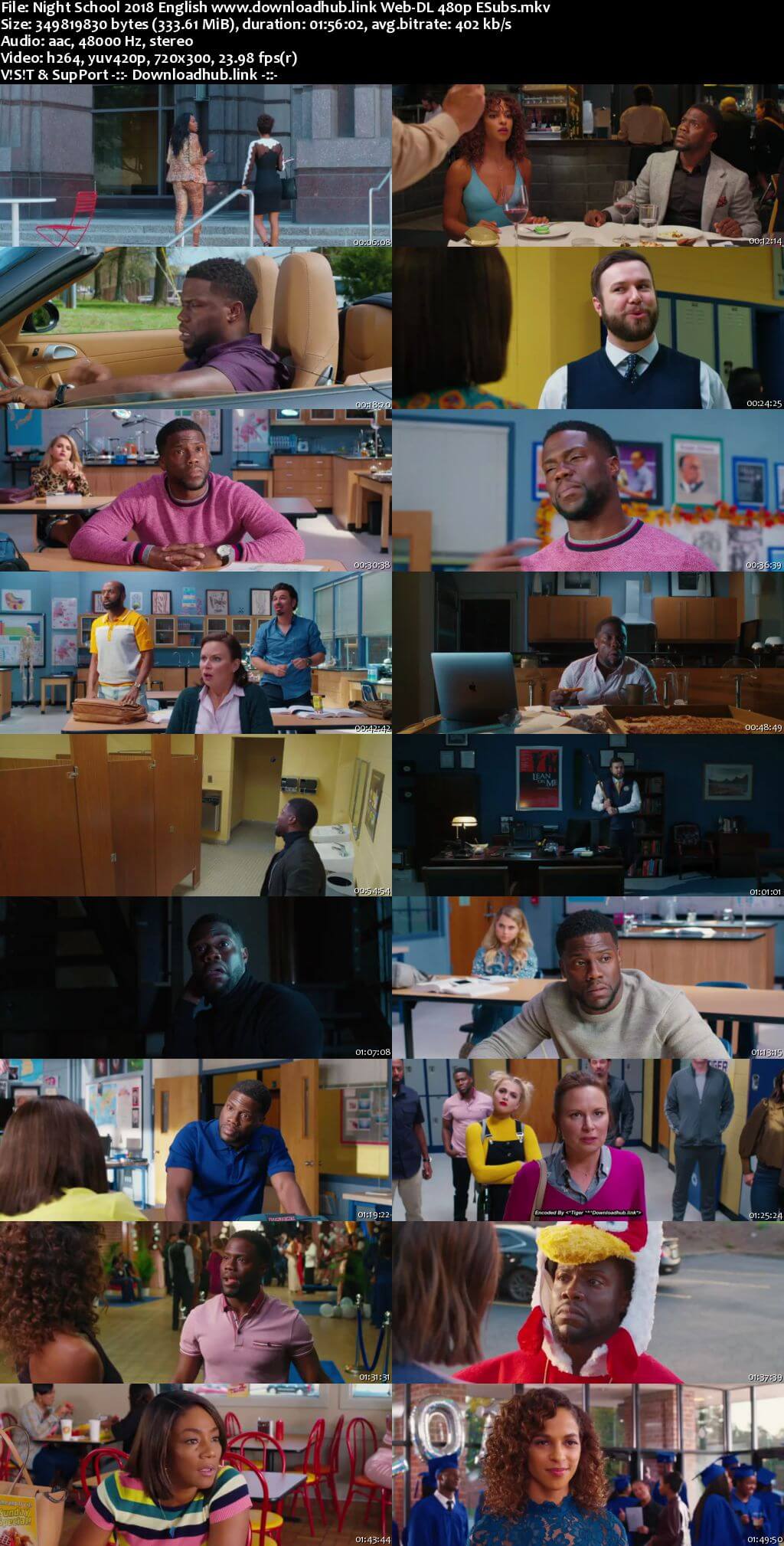 Night School 2018 English 300MB Web-DL 480p ESubs Night School 2018 English 300MB Web-DL 480p ESubs