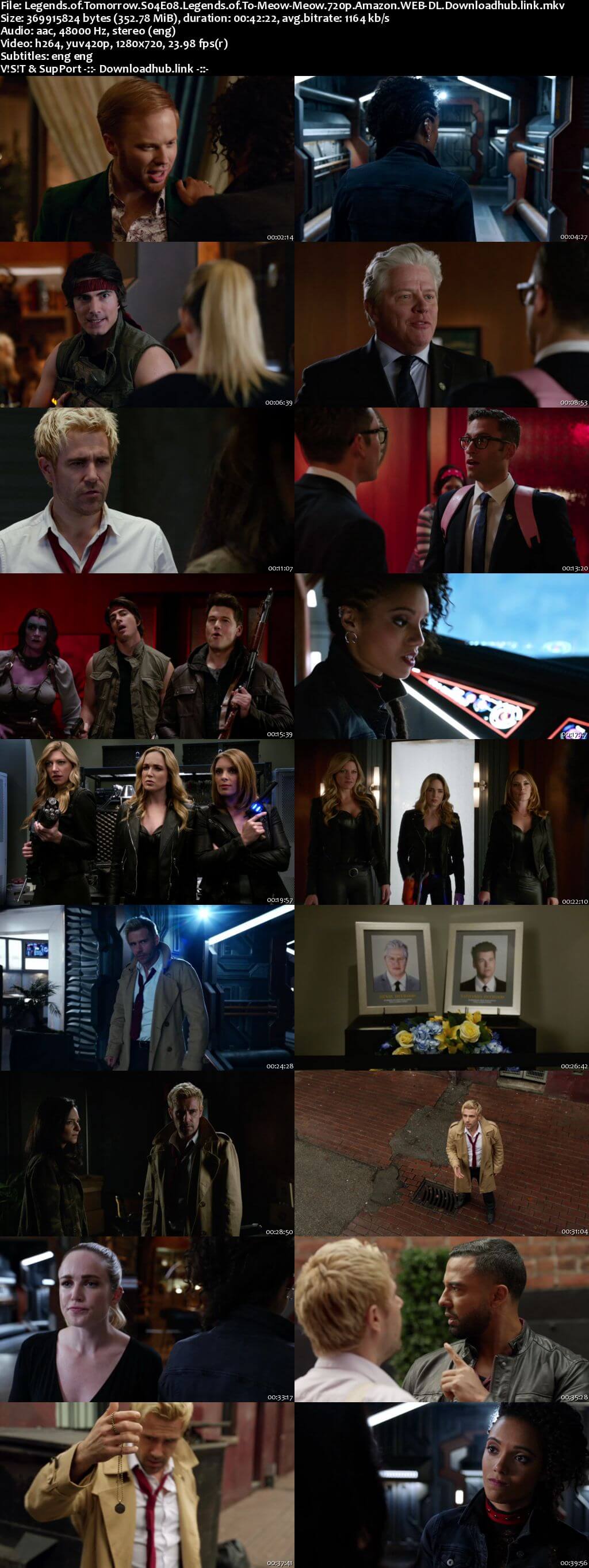 DCs Legends of Tomorrow S04E08 350MB AMZN Web-DL 720p ESubs