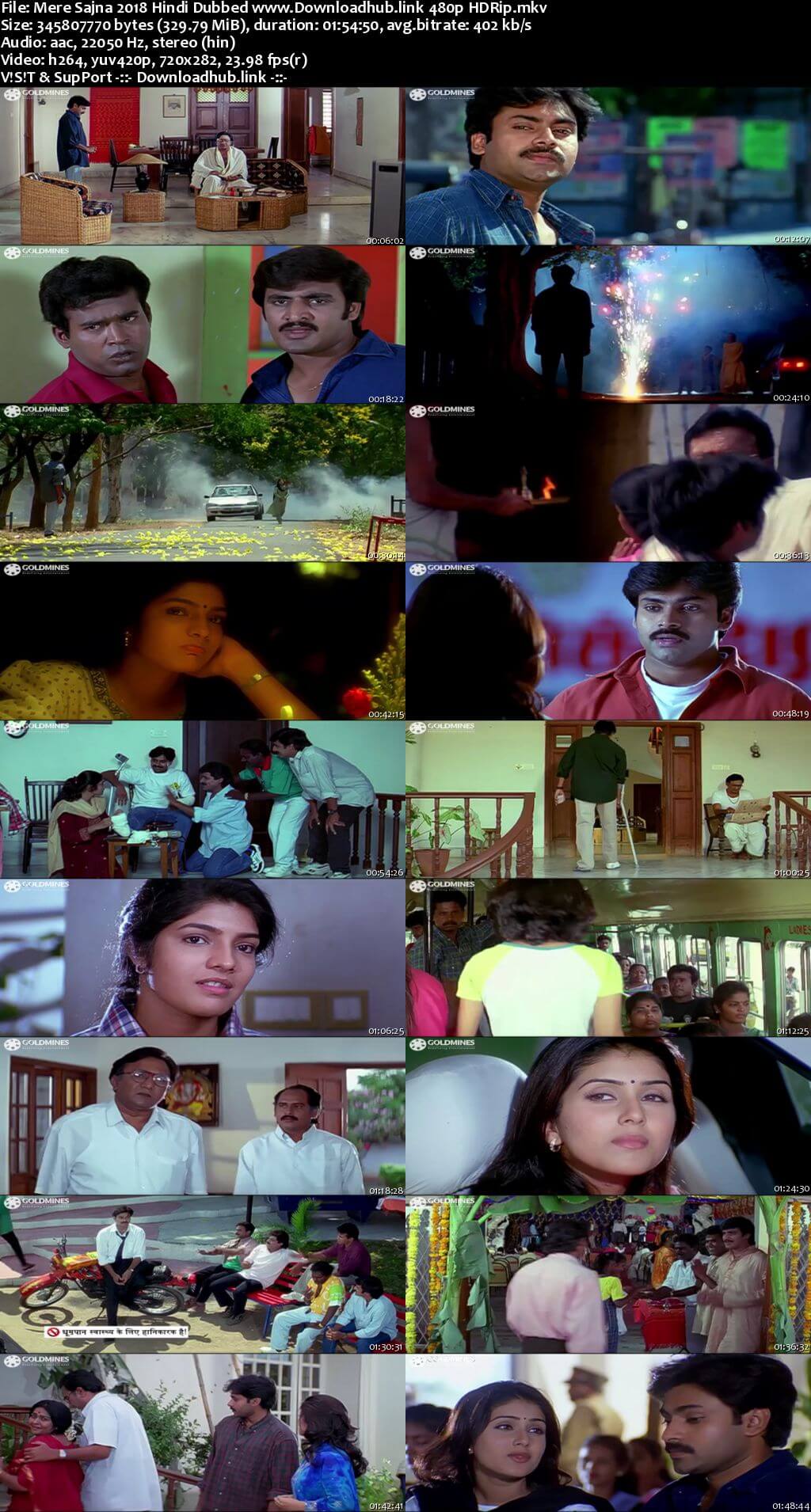 Mere Sajna 2018 Hindi Dubbed 300MB HDRip 480p