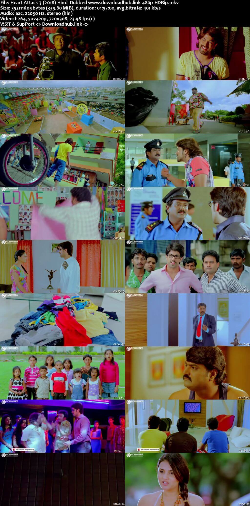 Heart Attack 3 2018 Hindi Dubbed 300MB HDRip 480p Heart Attack 3 2018 Hindi Dubbed 300MB HDRip 480p