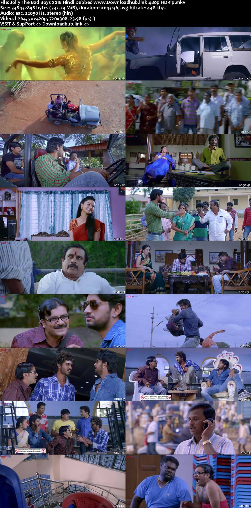Jolly The Bad Boys 2018 Hindi Dubbed 300MB HDRip 480p
