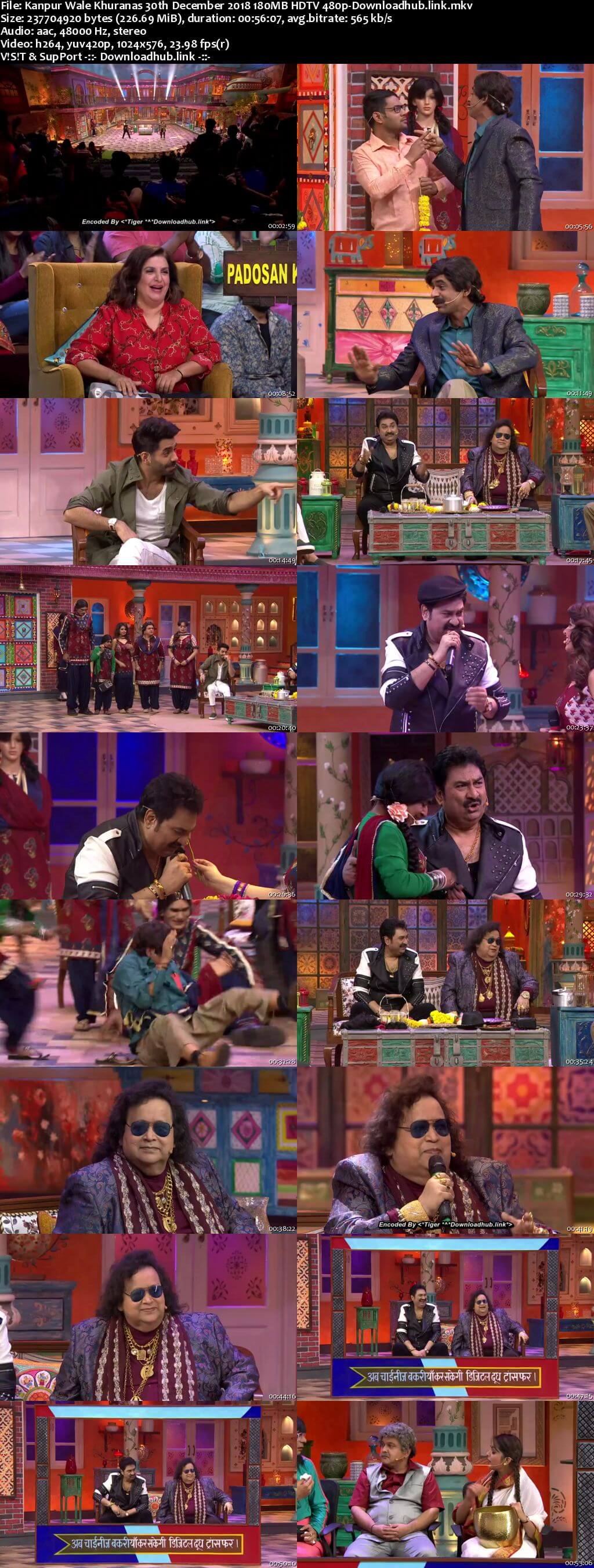 Kanpur Wale Khuranas 30th December 2018 180MB HDTV 480p Kanpur Wale Khuranas 30th December 2018 180MB HDTV 480p