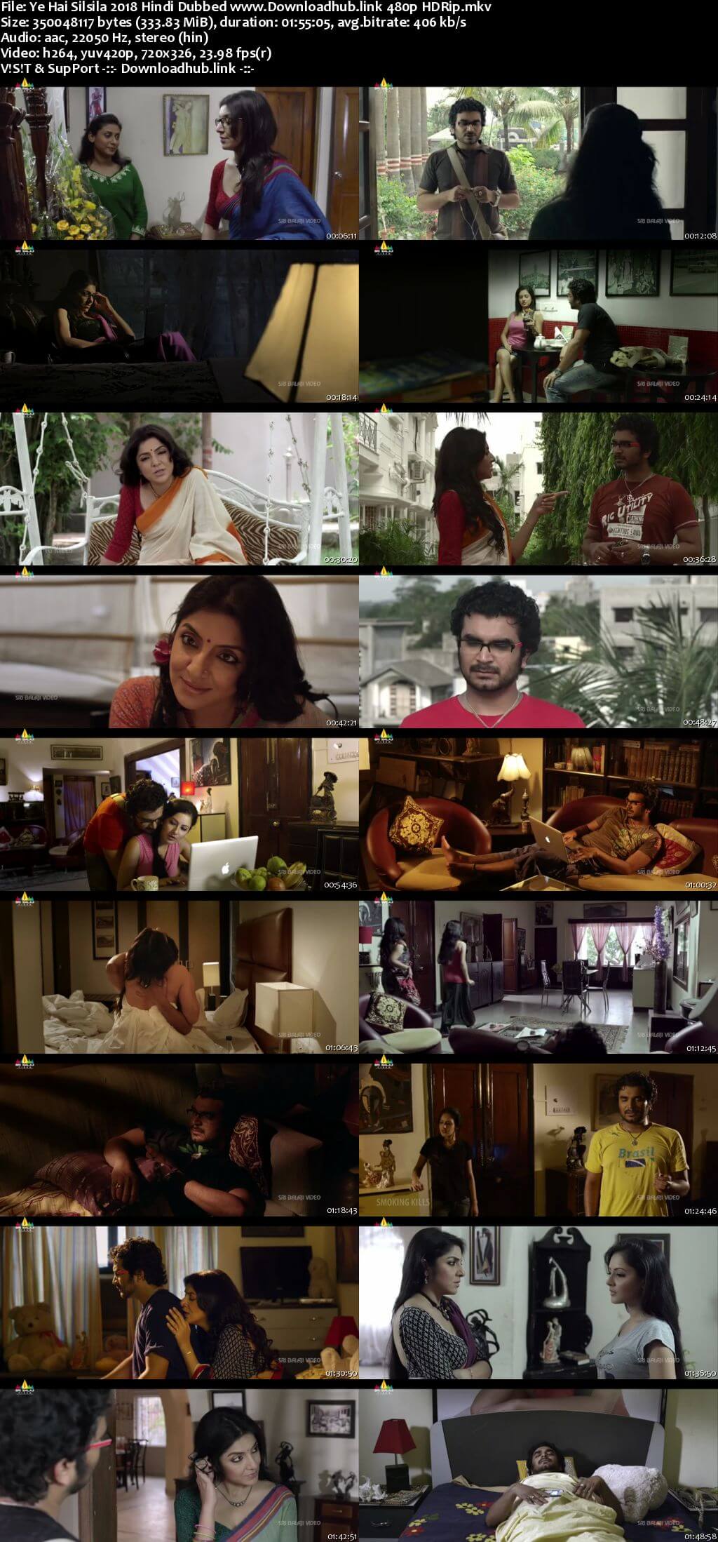 Ye Hai Silsila 2018 Hindi Dubbed 300MB HDRip 480p