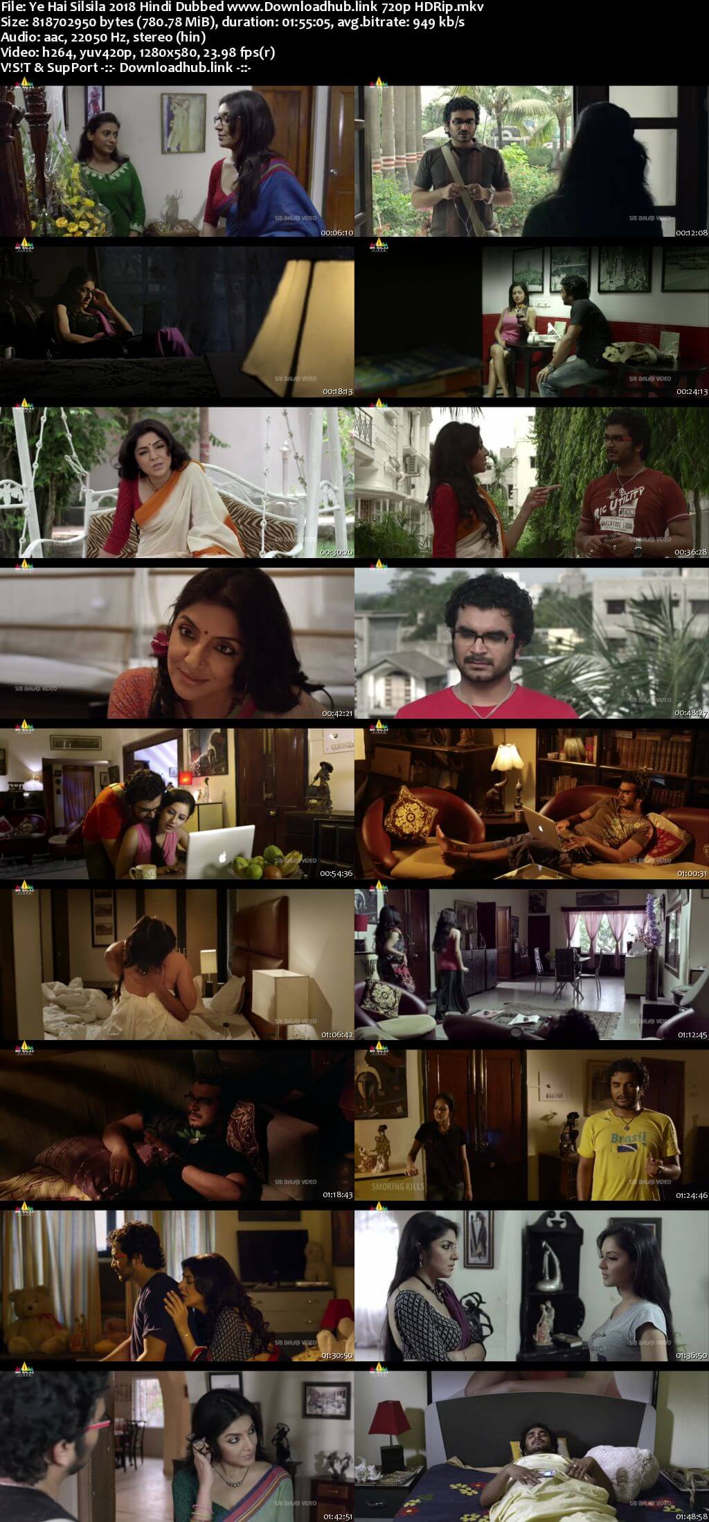 Ye Hai Silsila 2018 Hindi Dubbed 720p HDRip x264