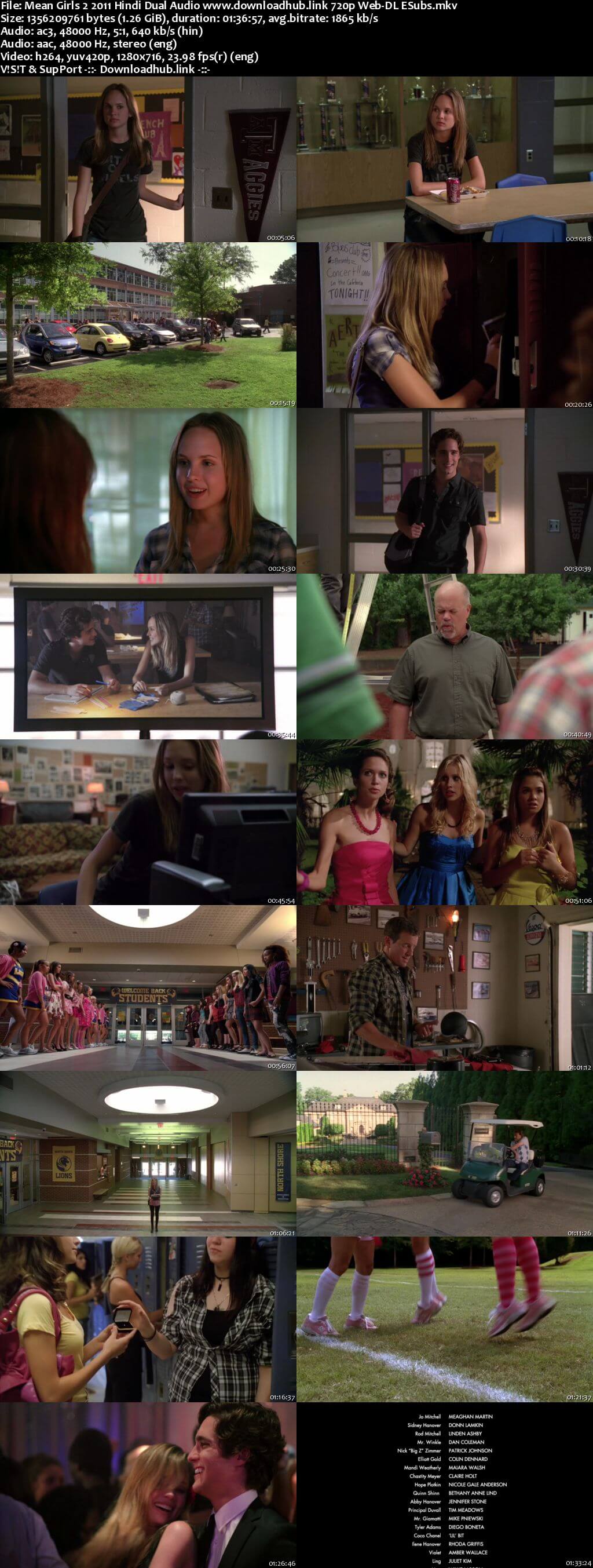 Mean Girls 2 2011 Hindi Dual Audio 720p Web-DL ESubs