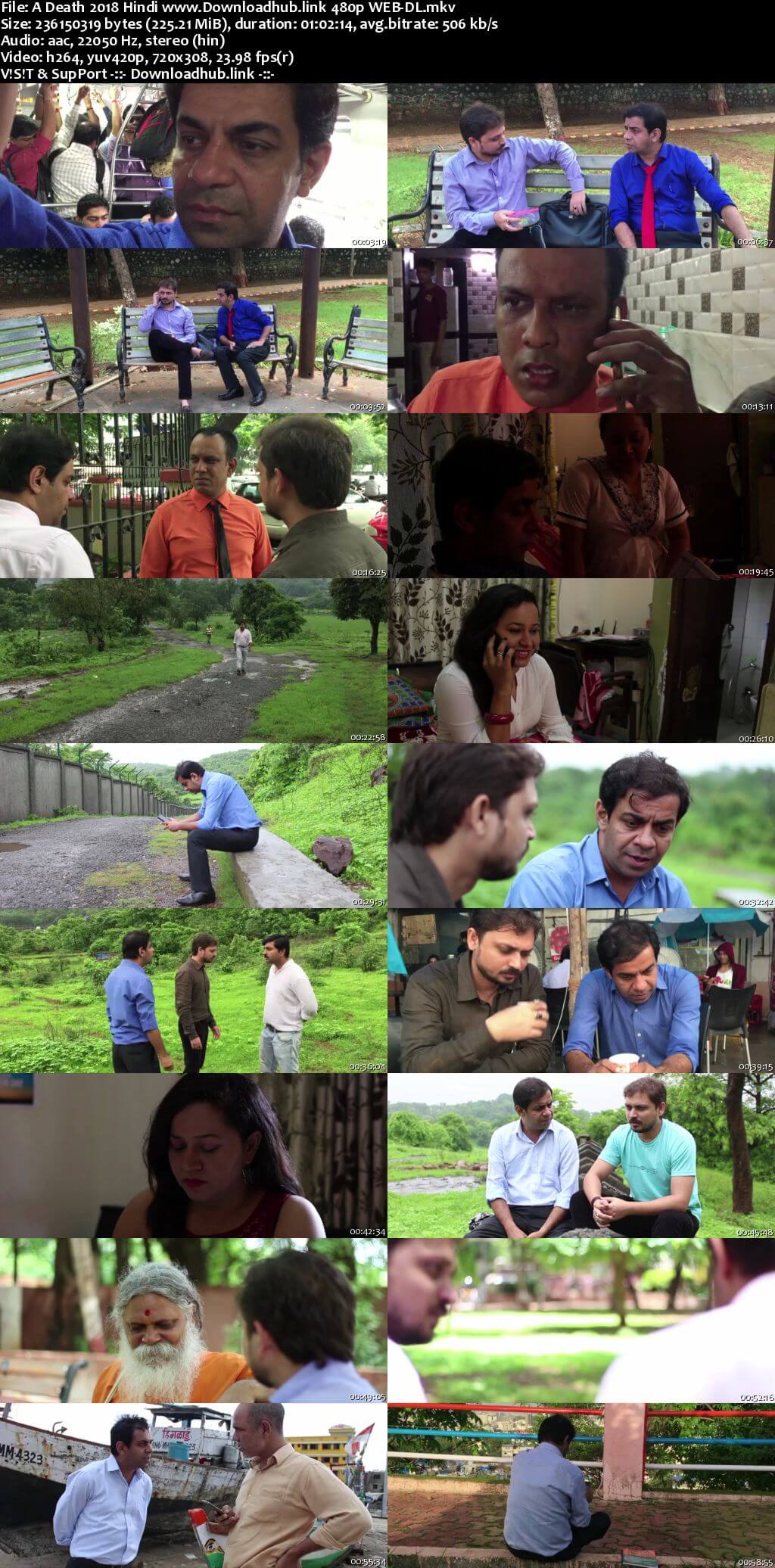 A Death 2018 Hindi 200MB HDRip 480p