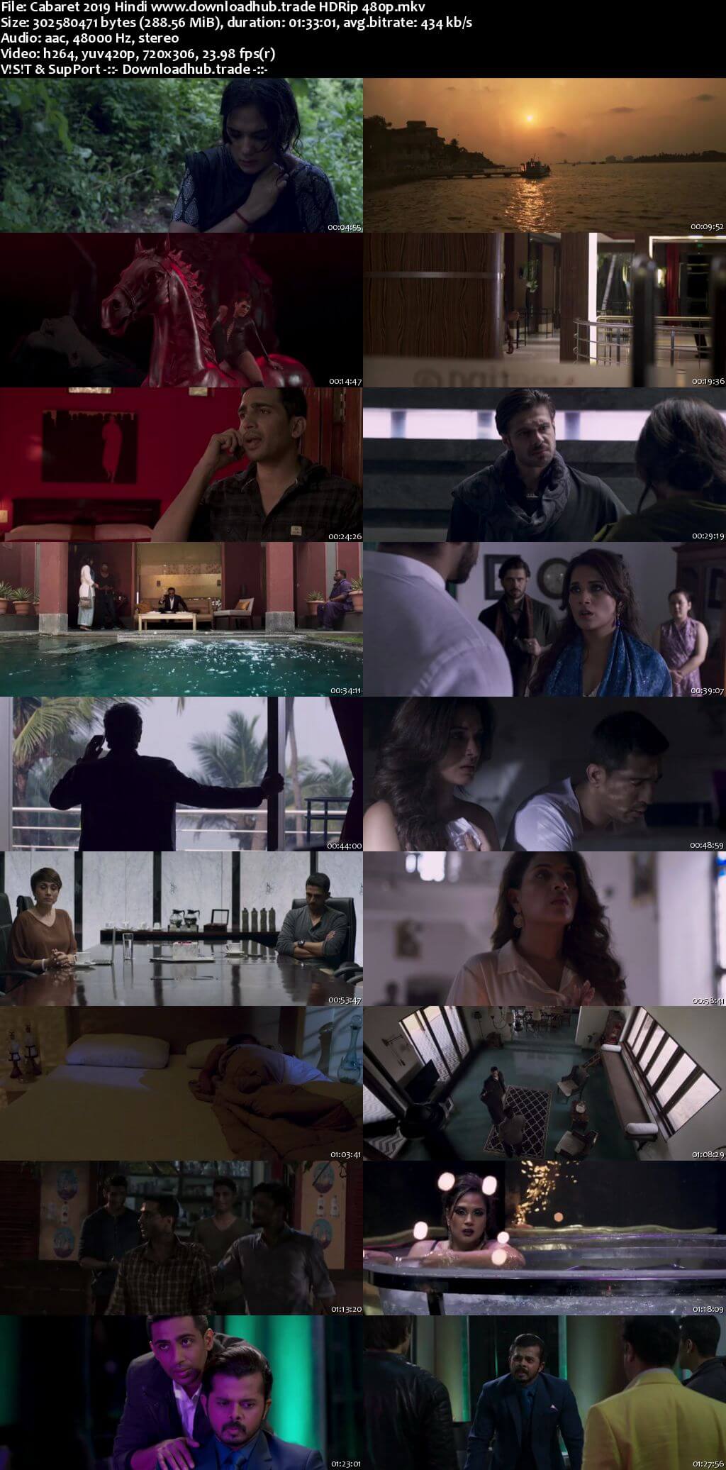 Cabaret 2019 Hindi 280MB HDRip 480p