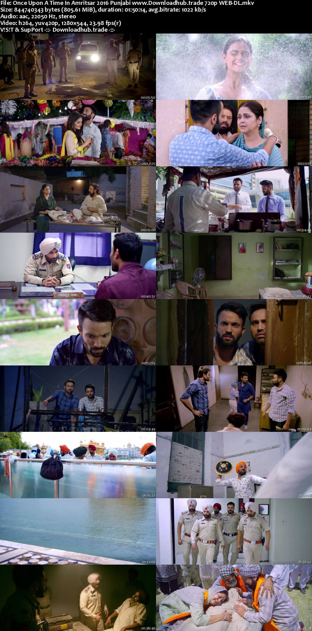 Once Upon a Time in Amritsar 2016 Punjabi 720p HDRip x264
