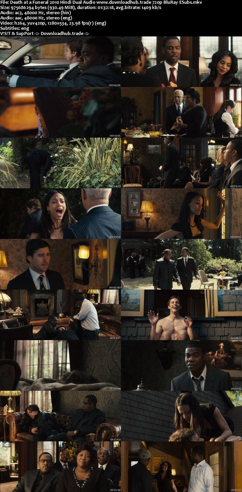 Death at a Funeral 2010 Hindi Dual Audio 720p BluRay ESubs