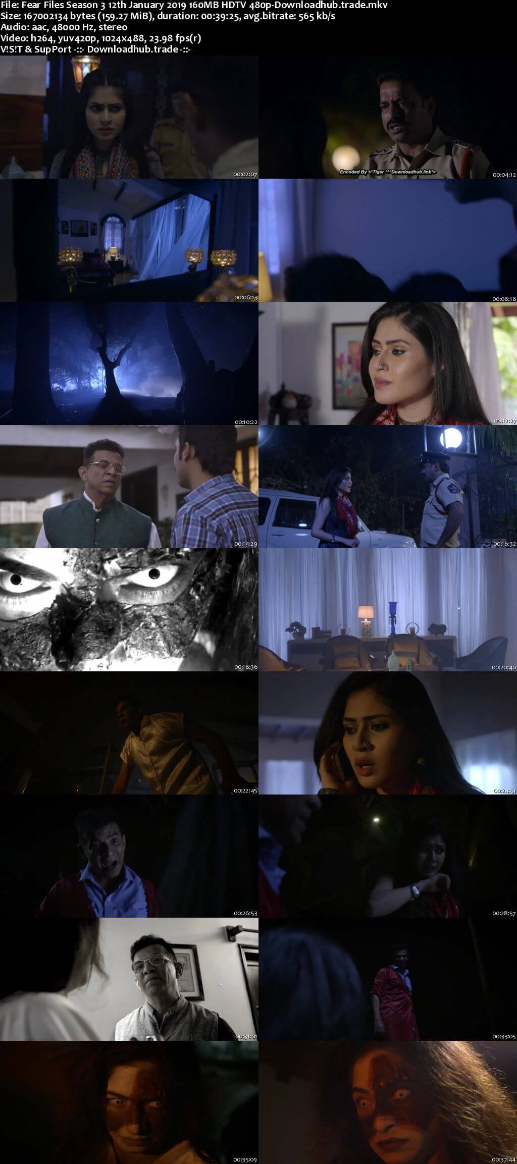 Fear Files Season 3 12th January 2019 160MB HDTV 480p