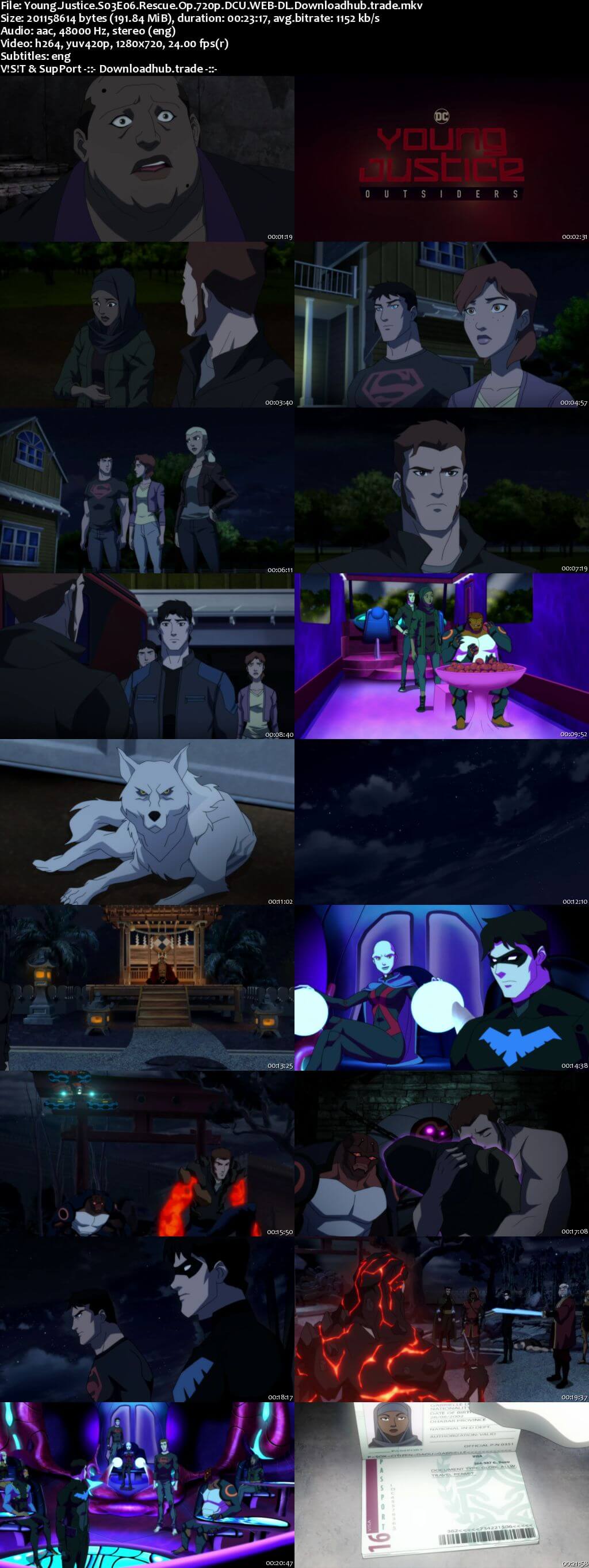 Young Justice S03E06 190MB DCU WEB-DL 720p ESubs
