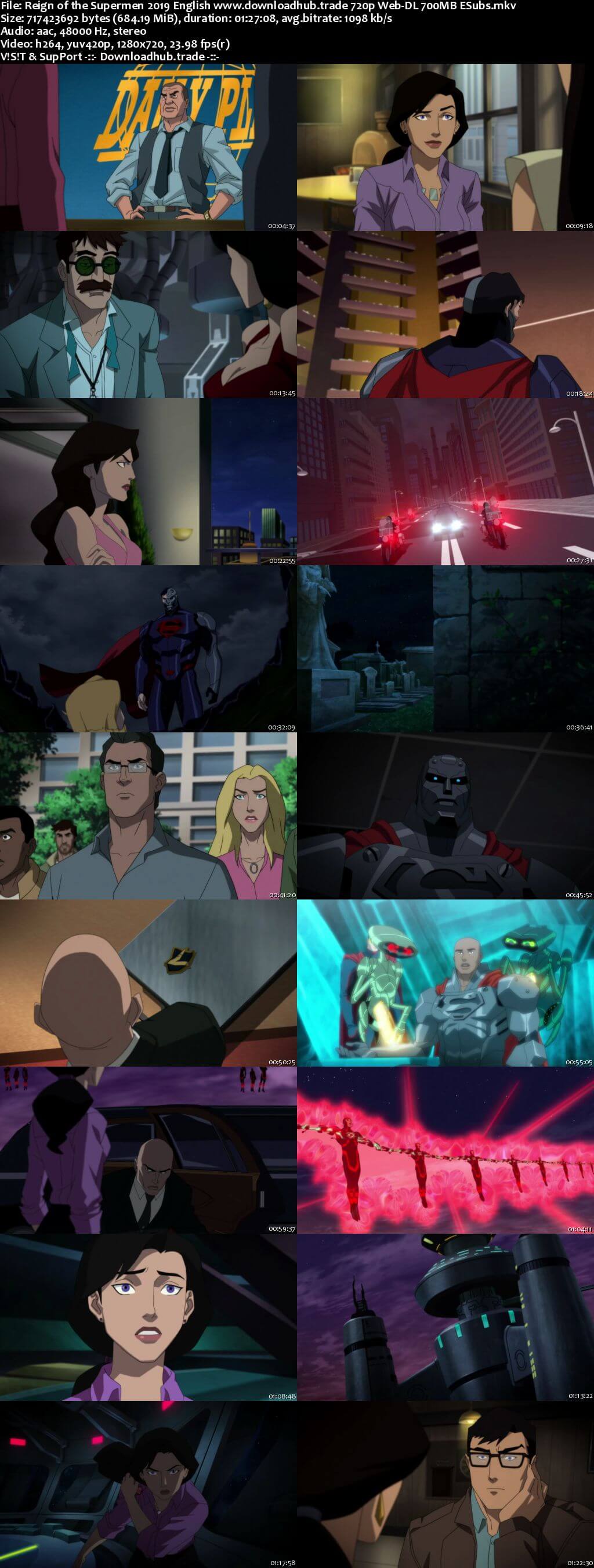 Reign of the Supermen 2019 English 720p Web-DL 700MB ESubs