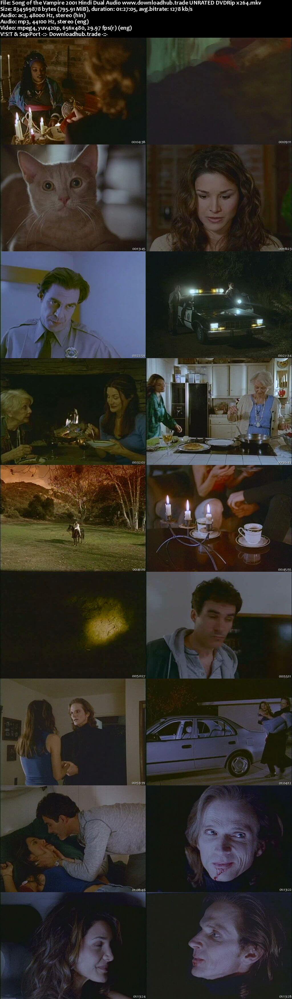 Song of the Vampire 2001 Hindi Dual Audio 800MB UNRATED DVDRip x264 Song of the Vampire 2001 Hindi Dual Audio 800MB UNRATED DVDRip x264