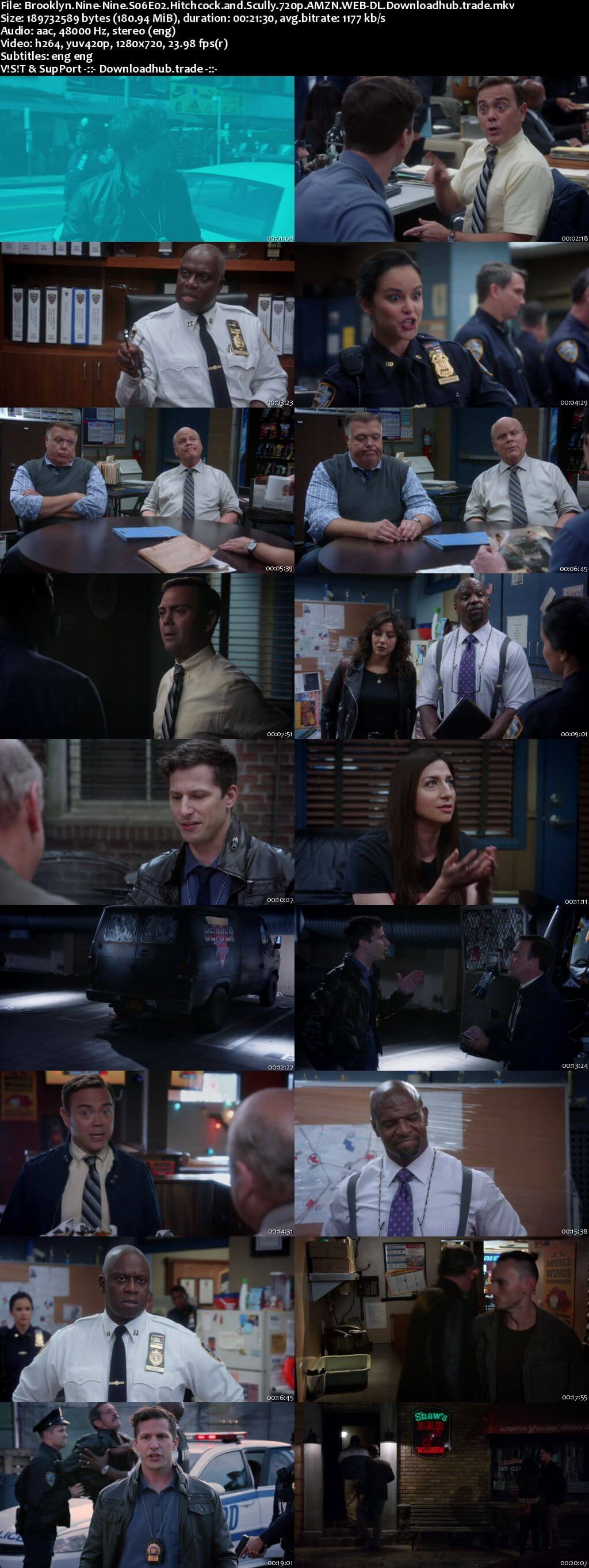 Brooklyn Nine-Nine S06E02 180MB WEB-DL 720p ESubs