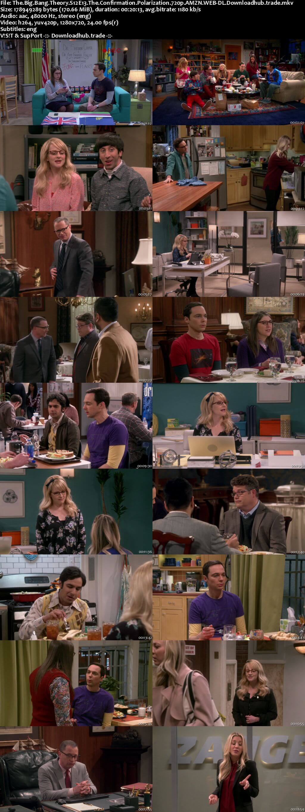 The Big Bang Theory S12E13 170MB AMZN WEB-DL 720p ESubs